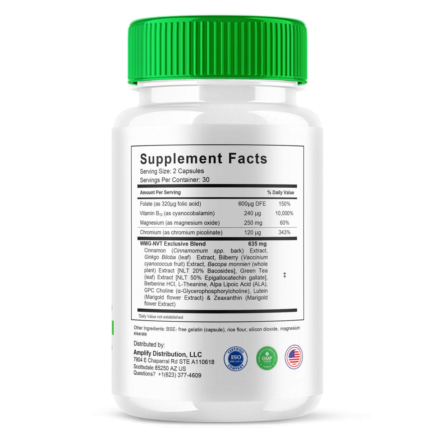 GF Caps Blood Support Capsules - Vitamin Place - Blood Sugar Capsules
