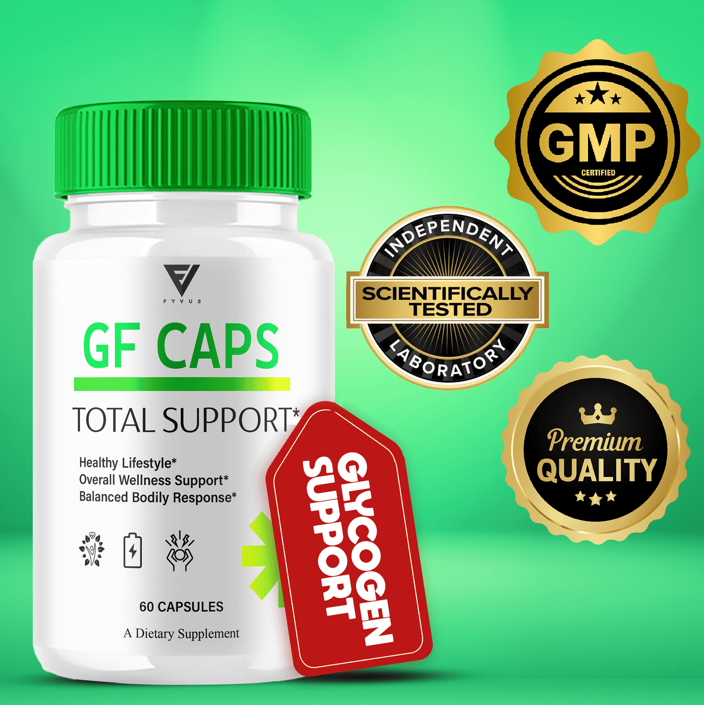 GF Caps Blood Support Capsules - Vitamin Place - Blood Sugar Capsules