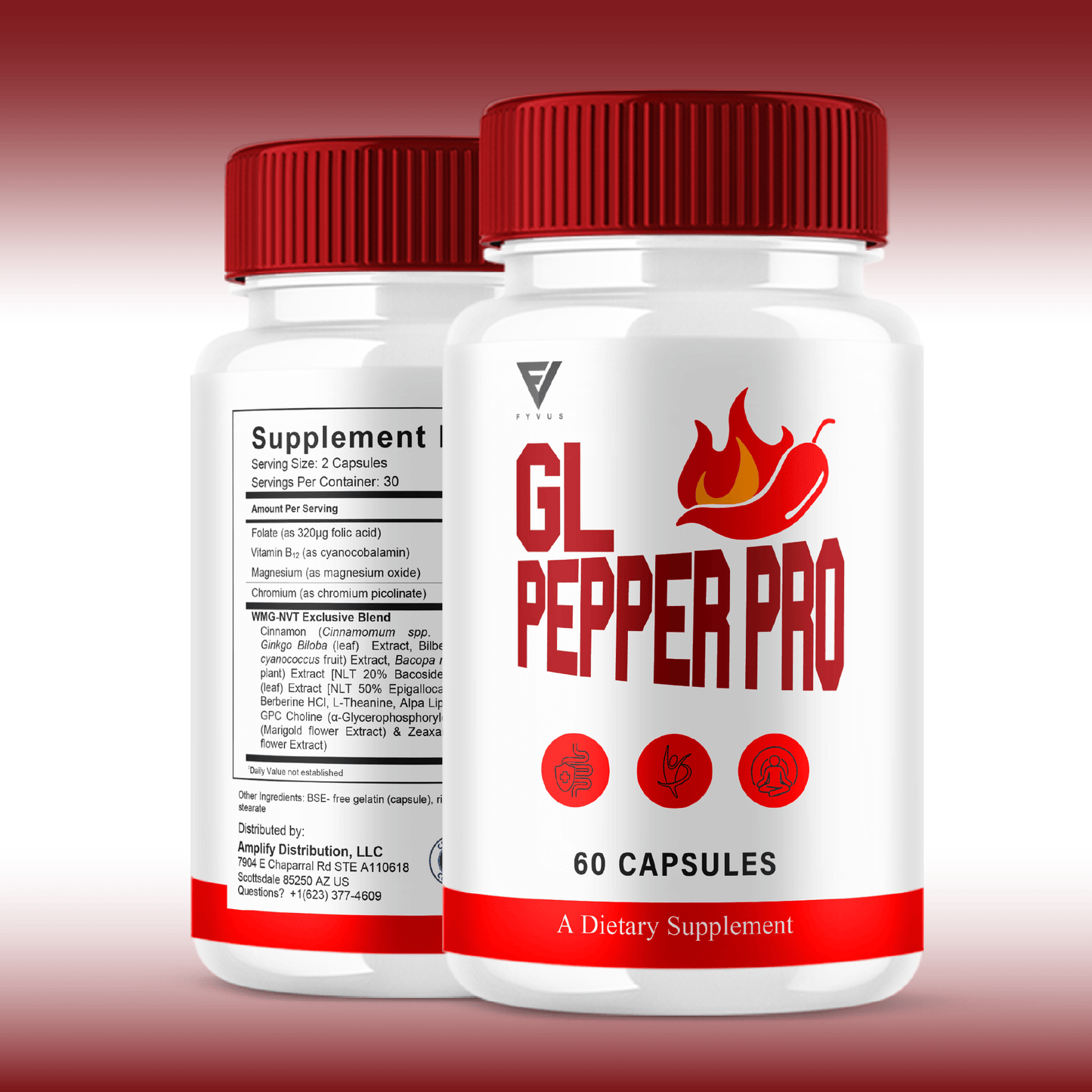 GL Pepper Capsules - Vitamin Place - Energy & Circulation