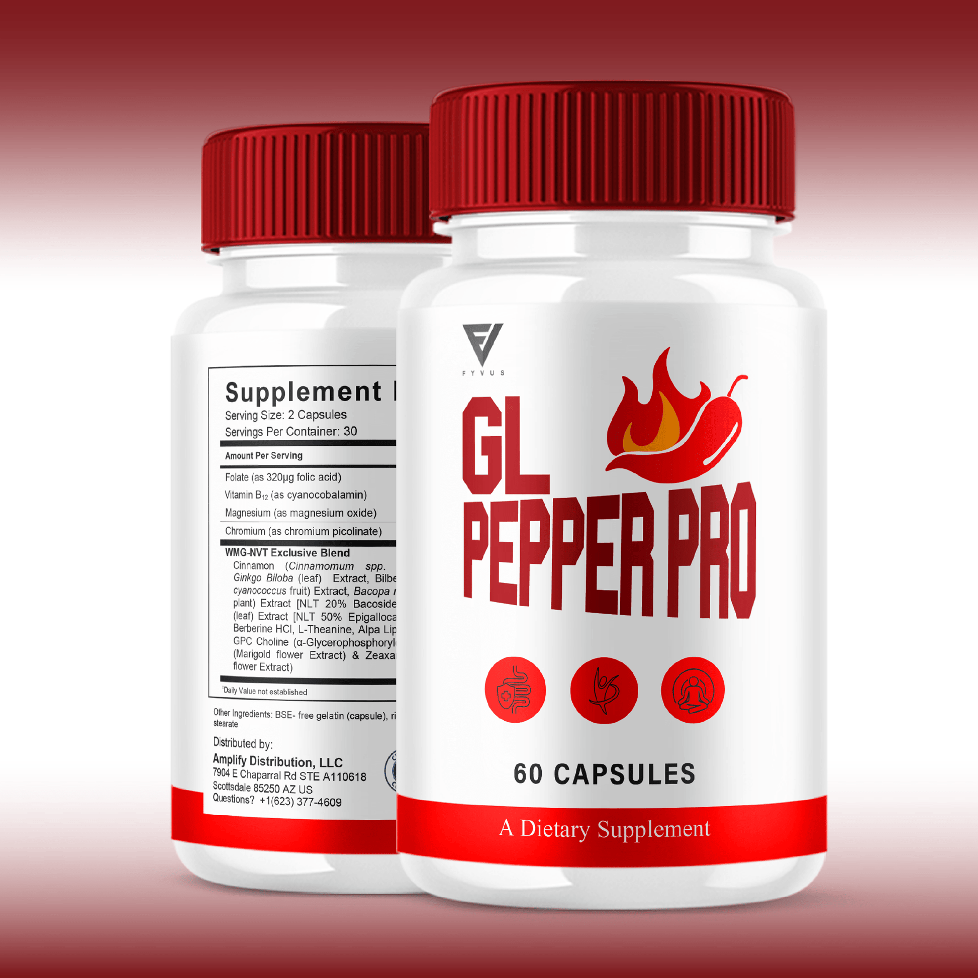 GL Pepper Capsules - Vitamin Place - Energy & Circulation