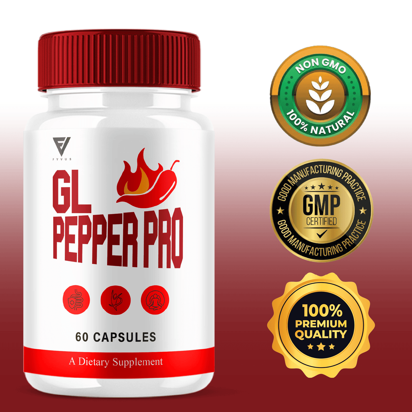 GL Pepper Capsules - Vitamin Place - Energy & Circulation