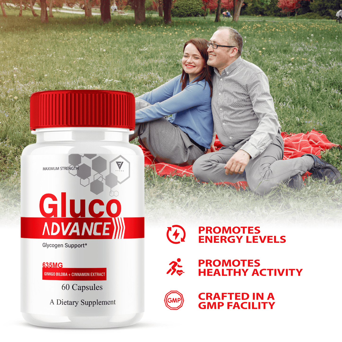 Gluco Advance Capsules - Vitamin Place - Blood Sugar Capsules