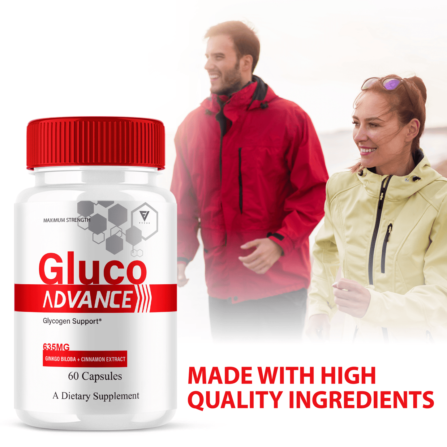 Gluco Advance Capsules - Vitamin Place - Blood Sugar Capsules
