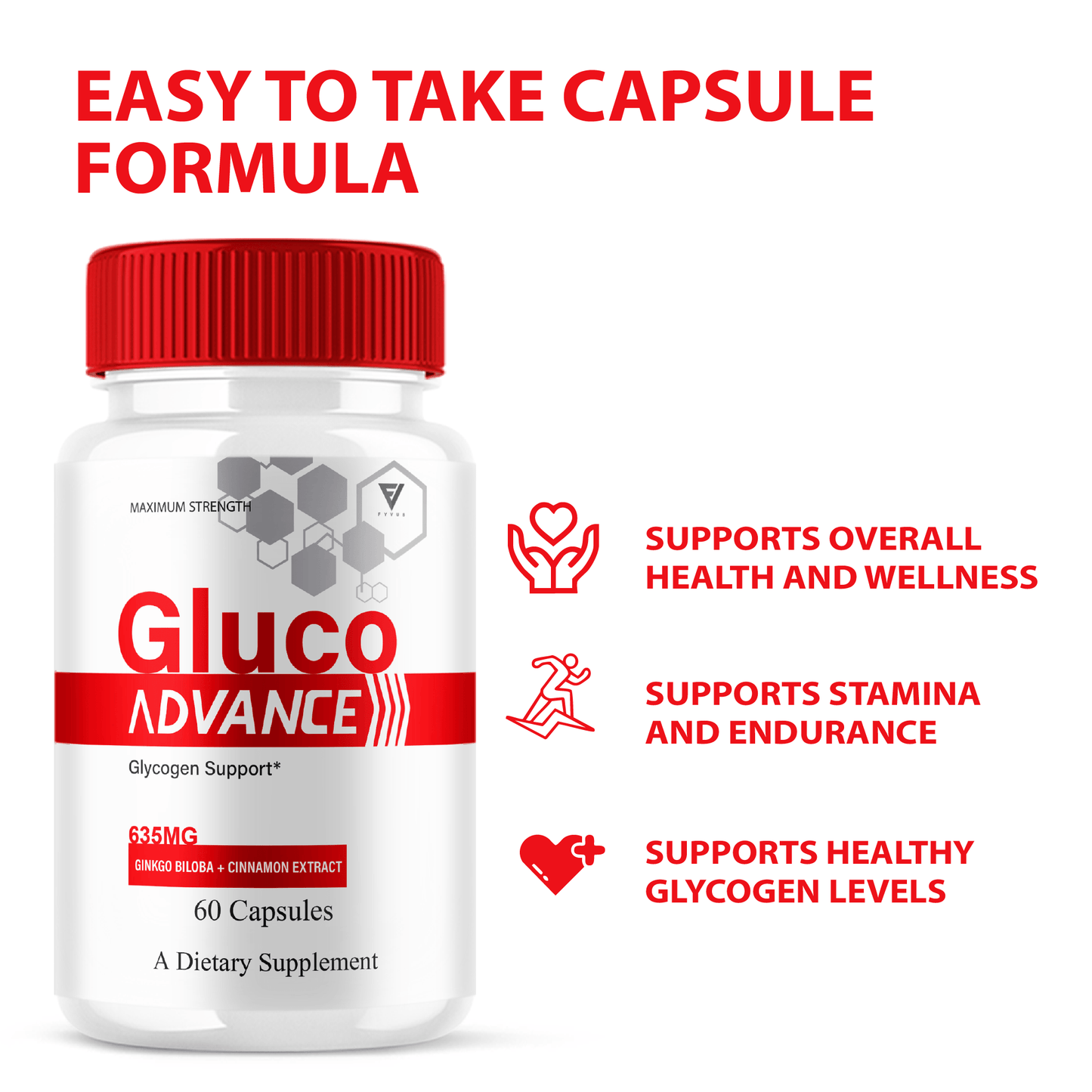 Gluco Advance Capsules - Vitamin Place - Blood Sugar Capsules