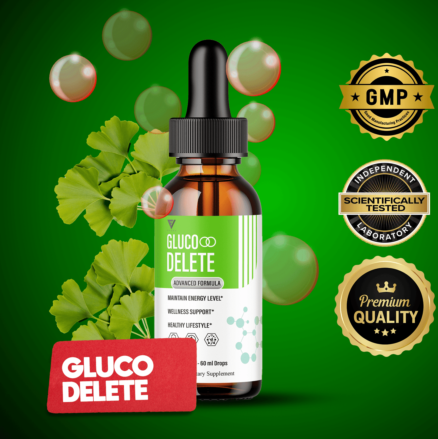 Gluco Delete Drops – Energy & Glycogen Support