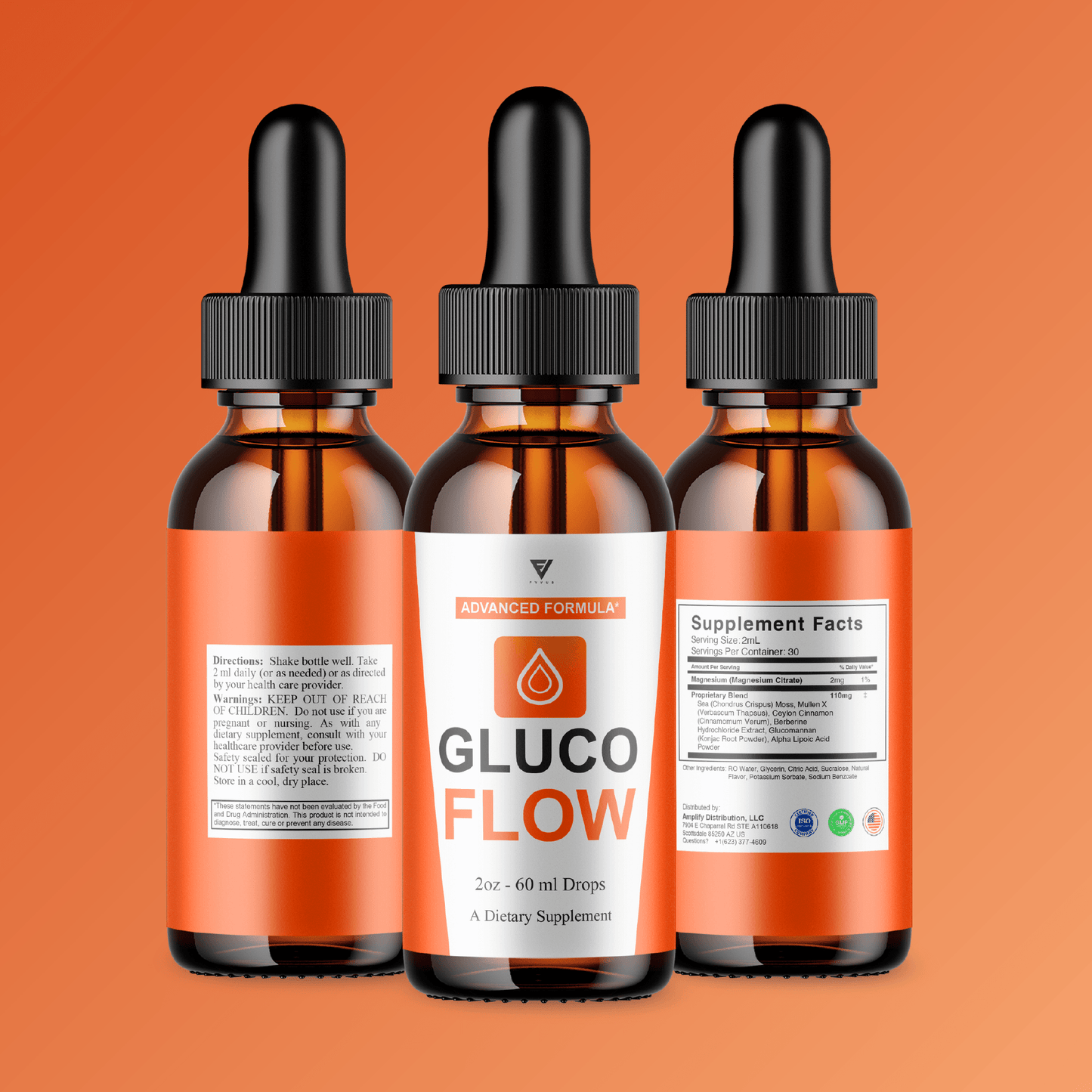 Gluco Flow Drops - Vitamin Place - Drops