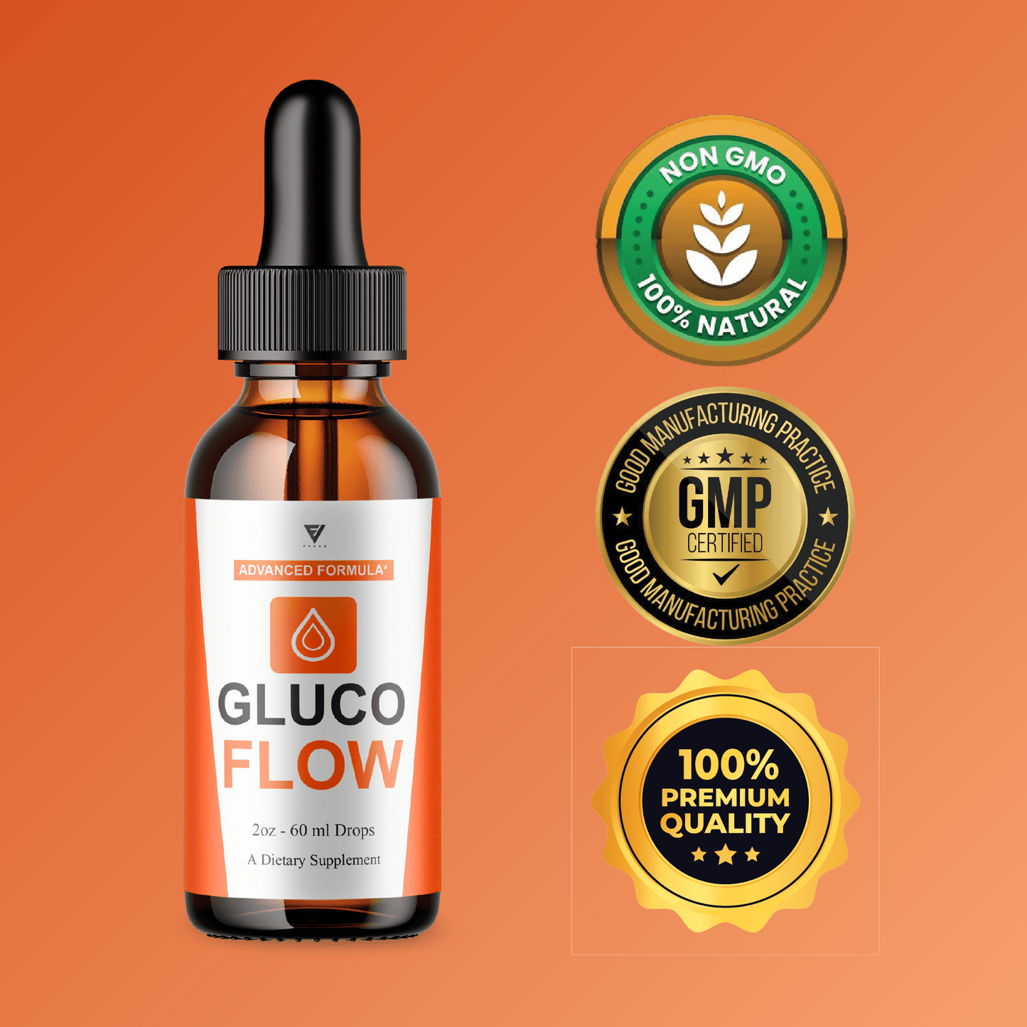Gluco Flow Drops - Vitamin Place - Drops