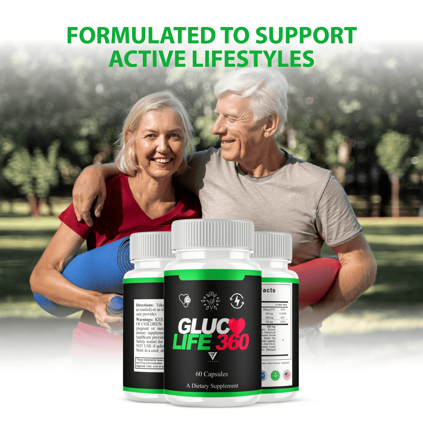 Gluco Life 360 Capsules - Vitamin Place - Blood Sugar Capsules
