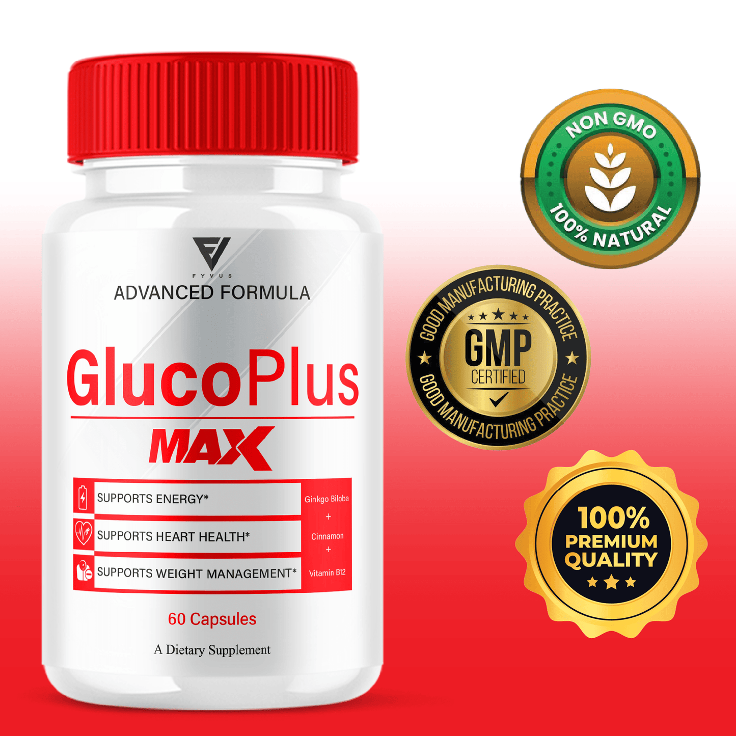 Gluco Max Pro Glycogen Support Capsules - Vitamin Place
