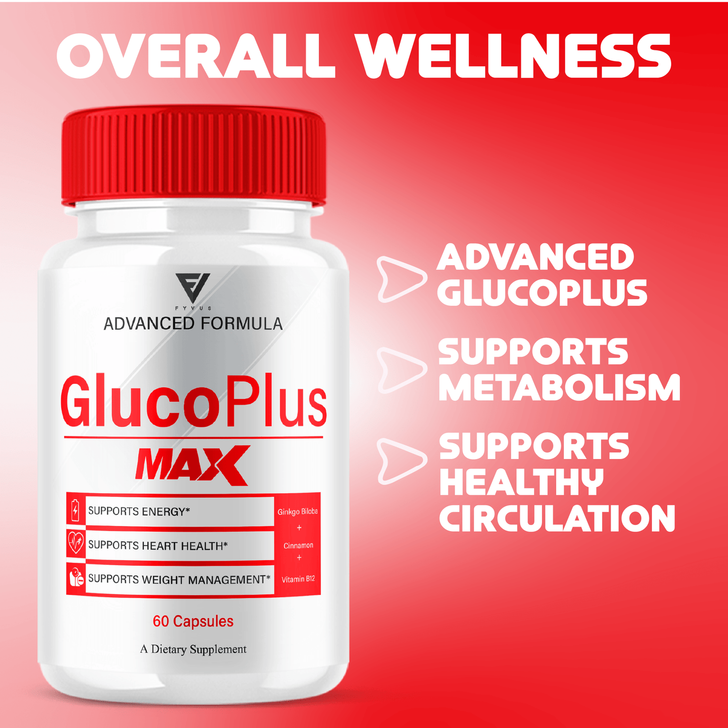 Gluco Max Pro Glycogen Support Capsules - Vitamin Place