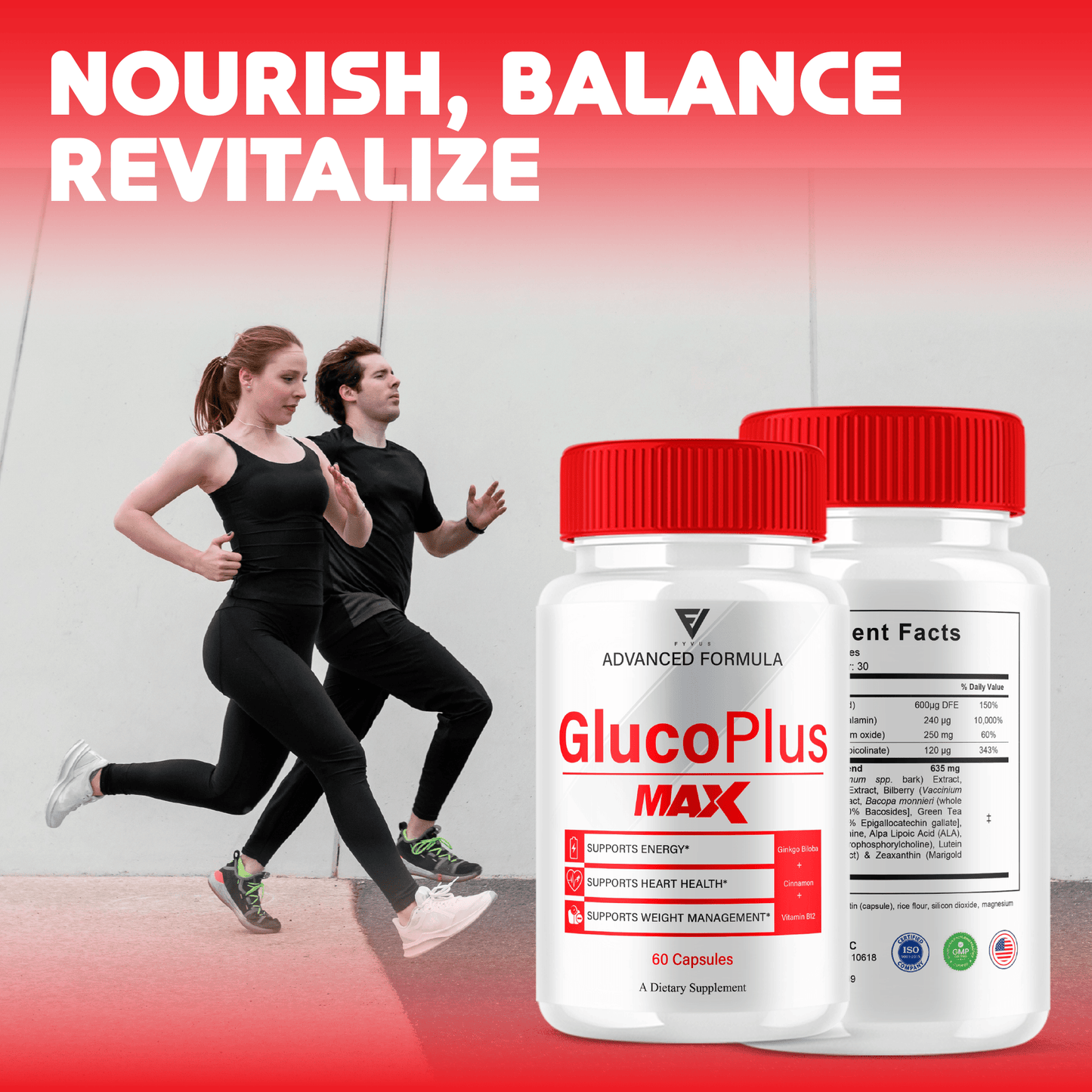 Gluco Max Pro Glycogen Support Capsules - Vitamin Place