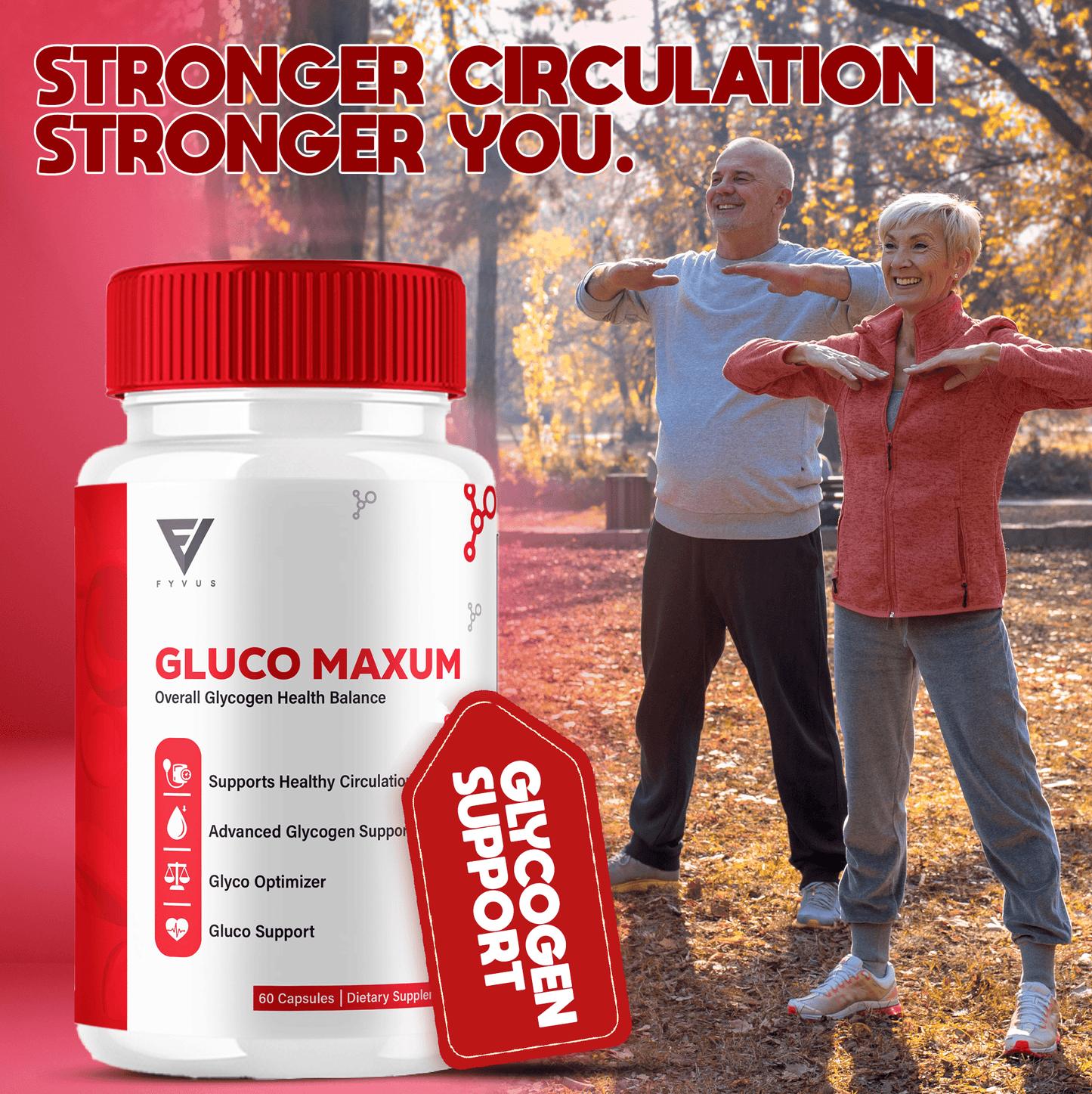 Gluco Maxum Glycogen Support Capsules - Vitamin Place