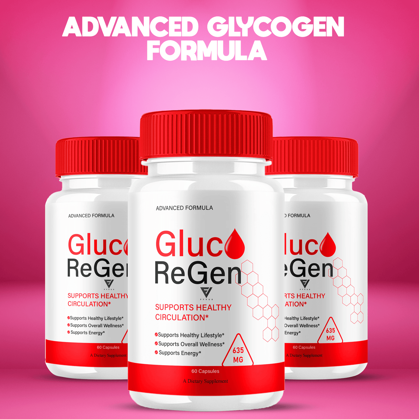 Gluco ReGen Glycogen Capsules - Vitamin Place - Blood Sugar Capsules
