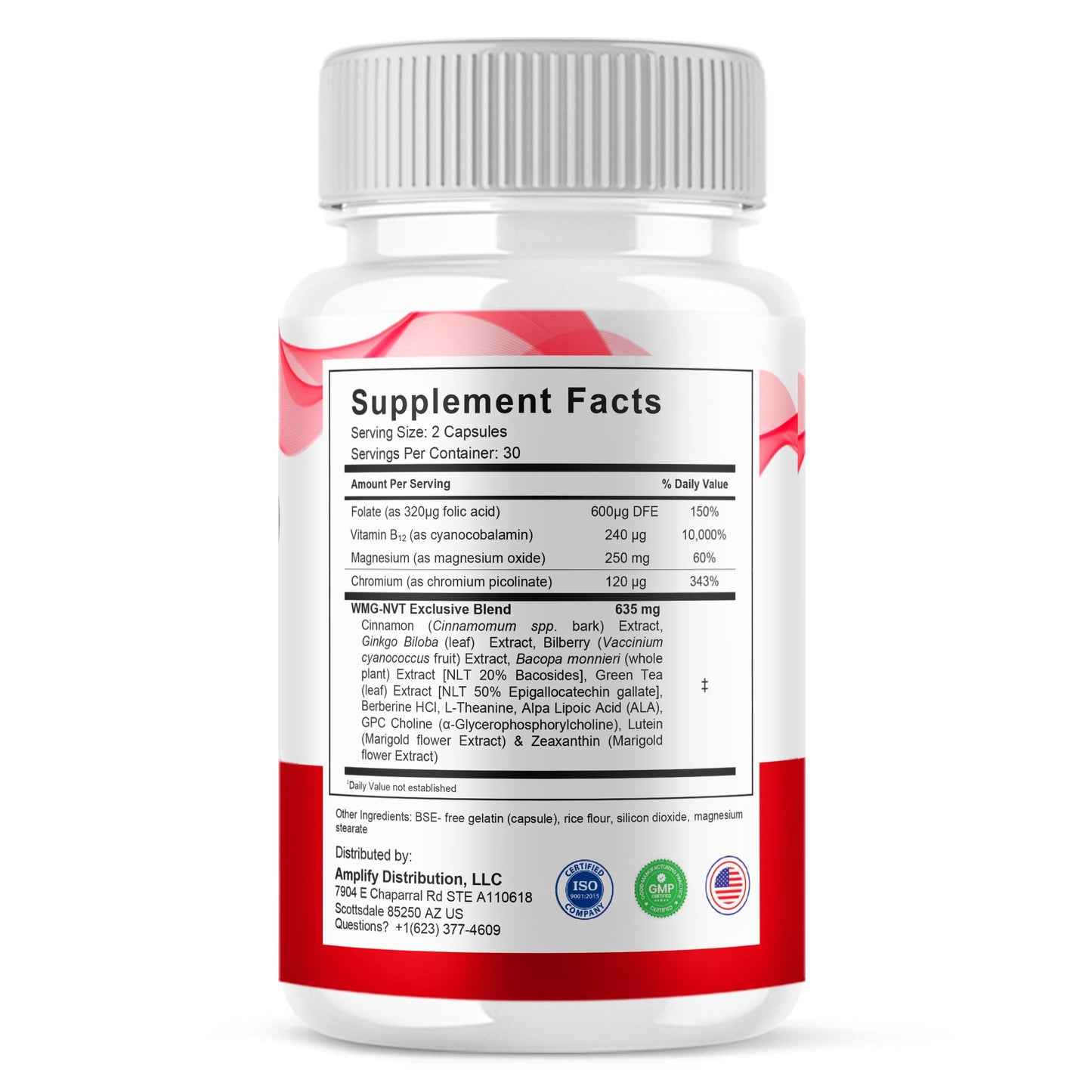 Gluco Revive Glycogen Support Capsules - Vitamin Place - Blood Sugar Capsules
