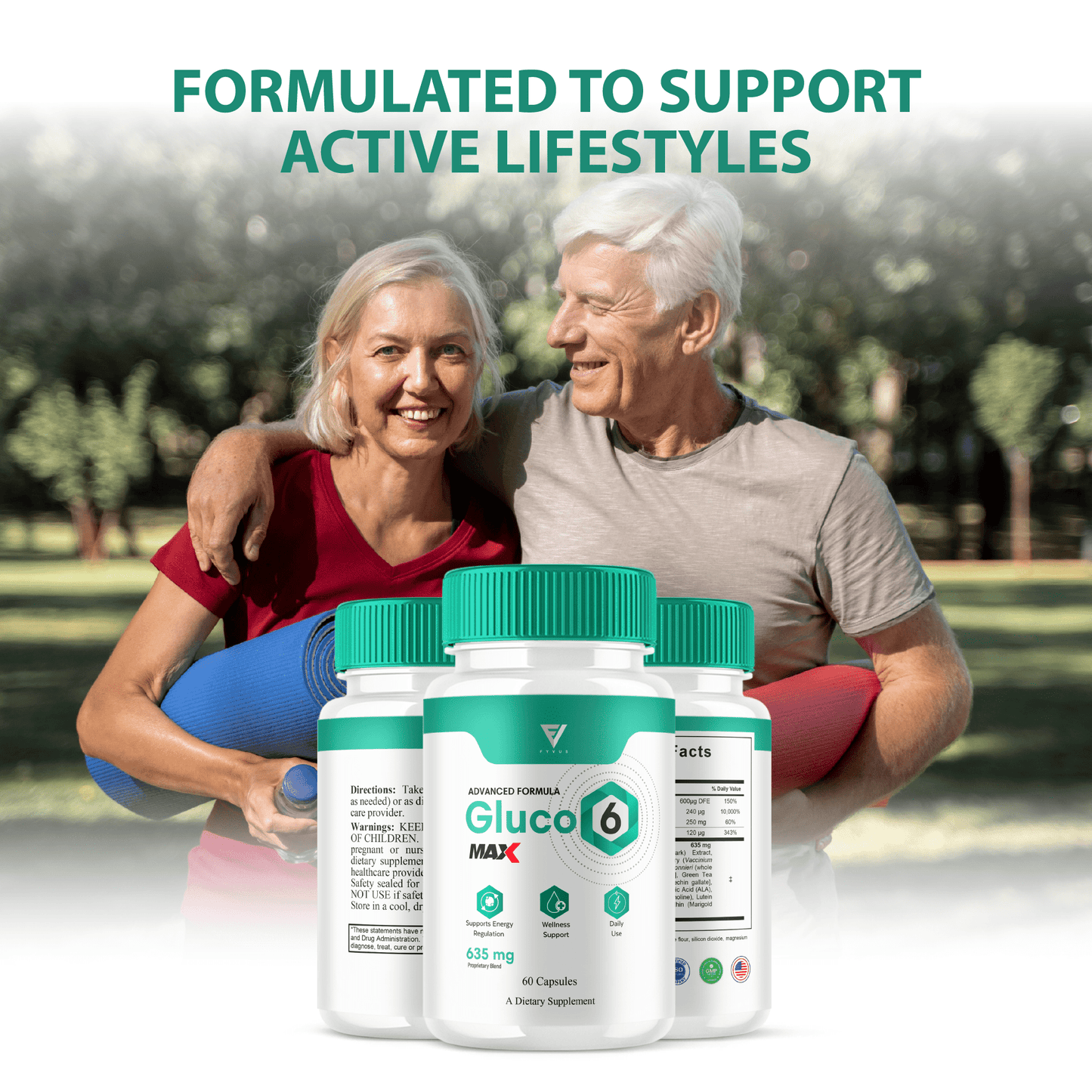 Gluco6 Max Glycogen Support Capsules - Vitamin Place - Blood Sugar Capsules