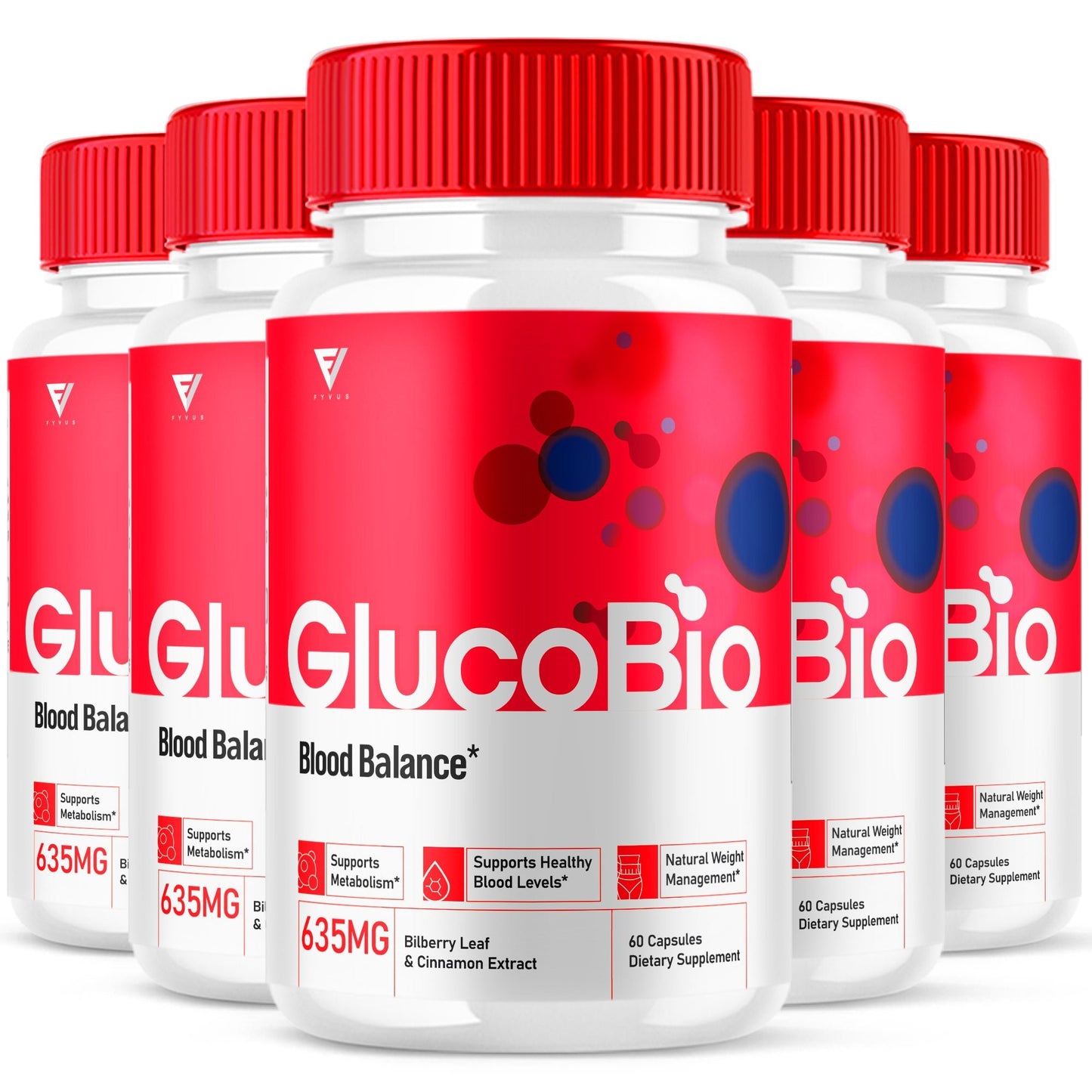 GlucoBio Glycogen Support Capsules - Vitamin Place - Blood Sugar Capsules