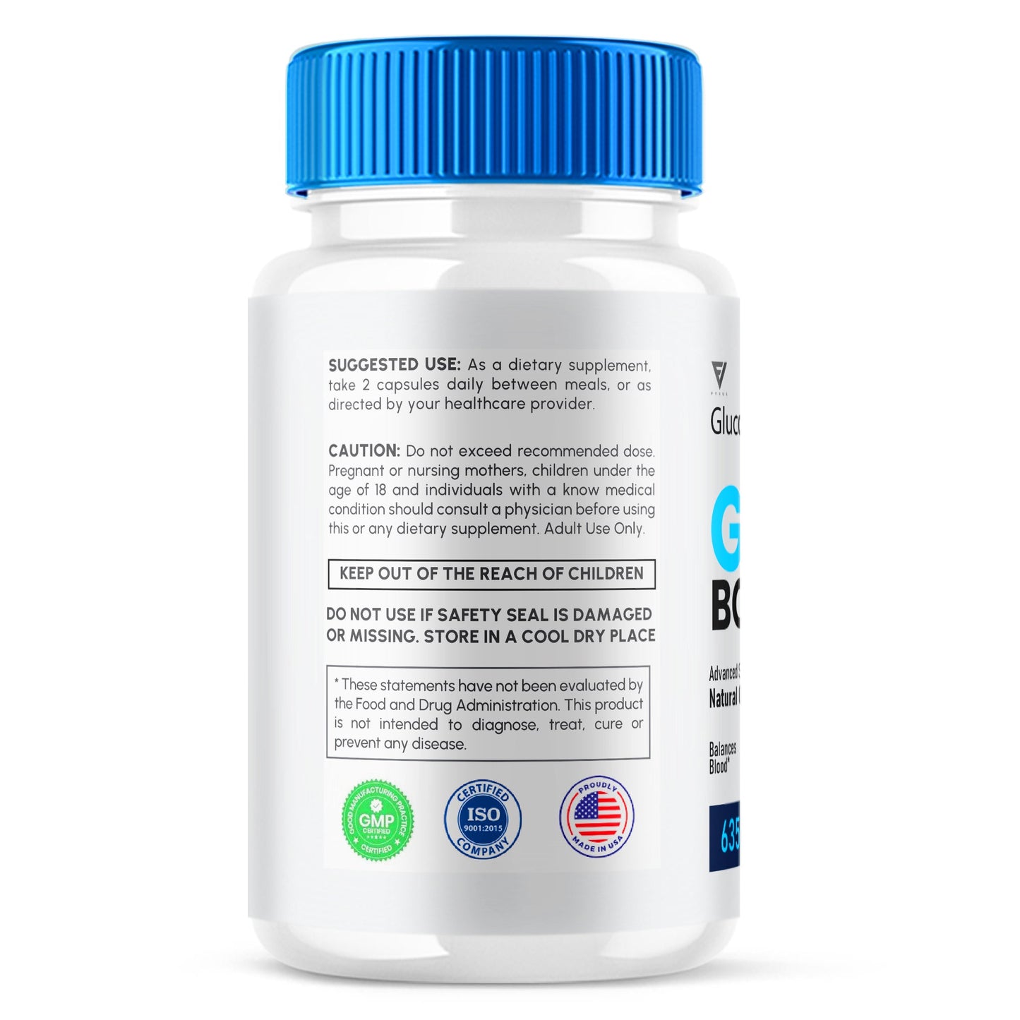 GlucoBoost Glycogen Capsules - Vitamin Place - Blood Sugar Capsules