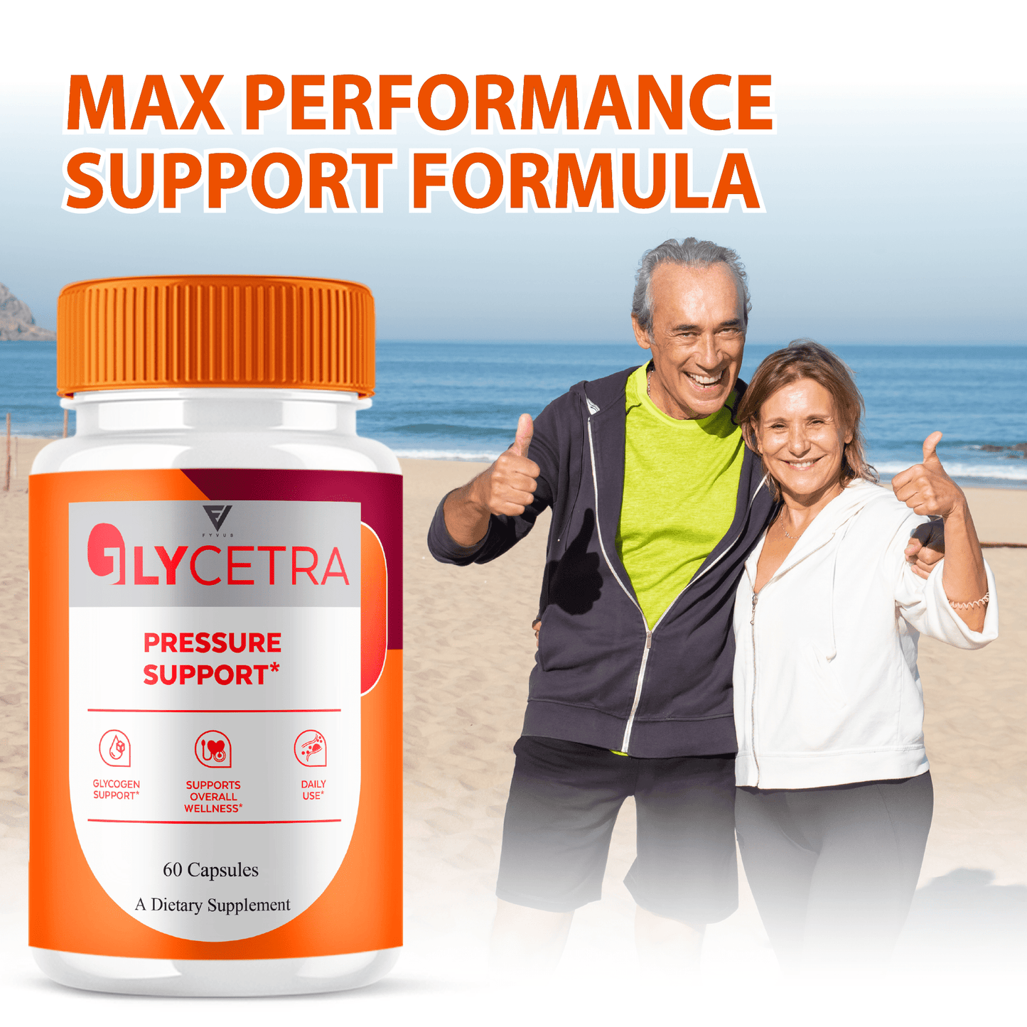 Glycetra Glycogen Support Capsules - Vitamin Place - Blood Sugar Capsules