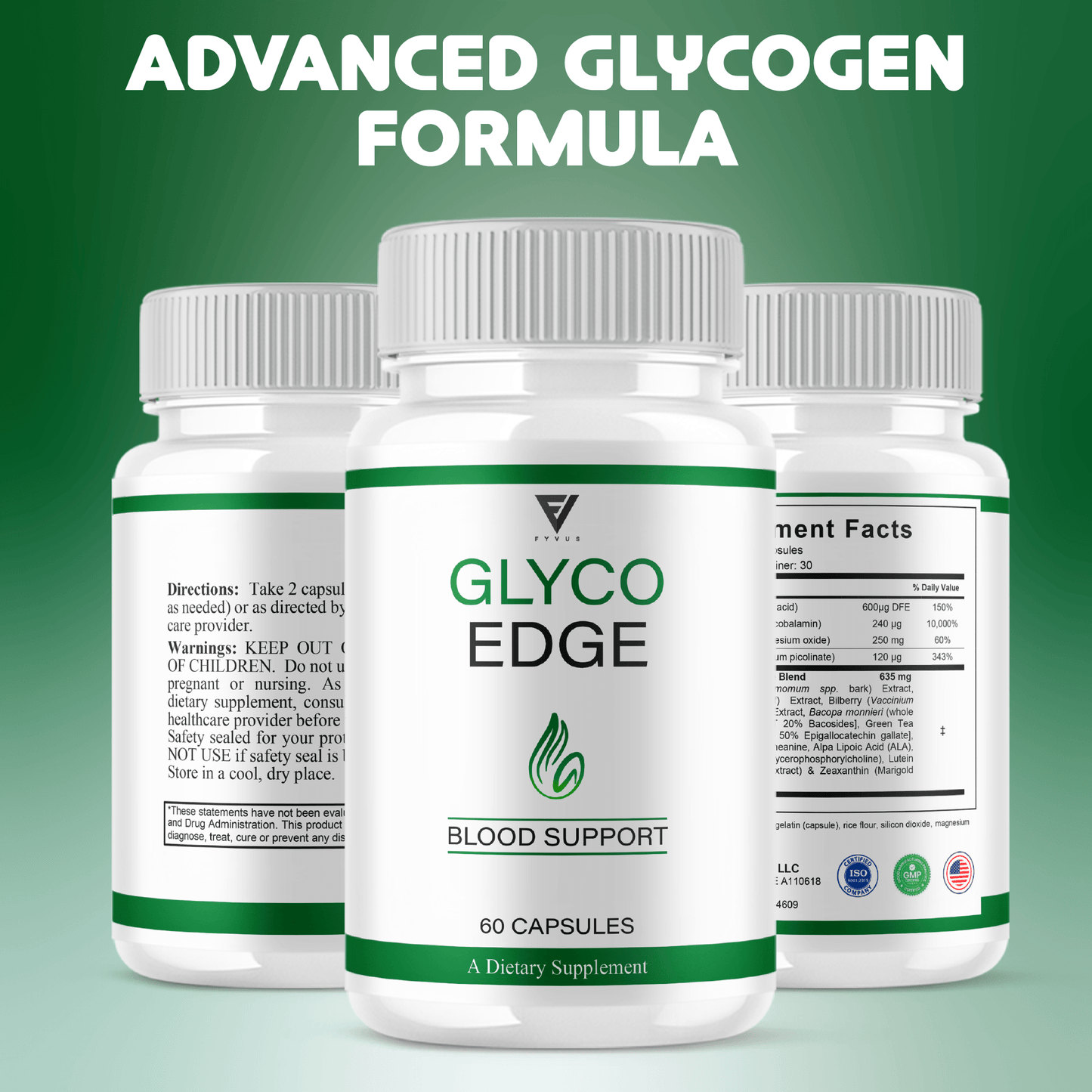 Glyco Edge Capsules - Vitamin Place - Blood Sugar Capsules