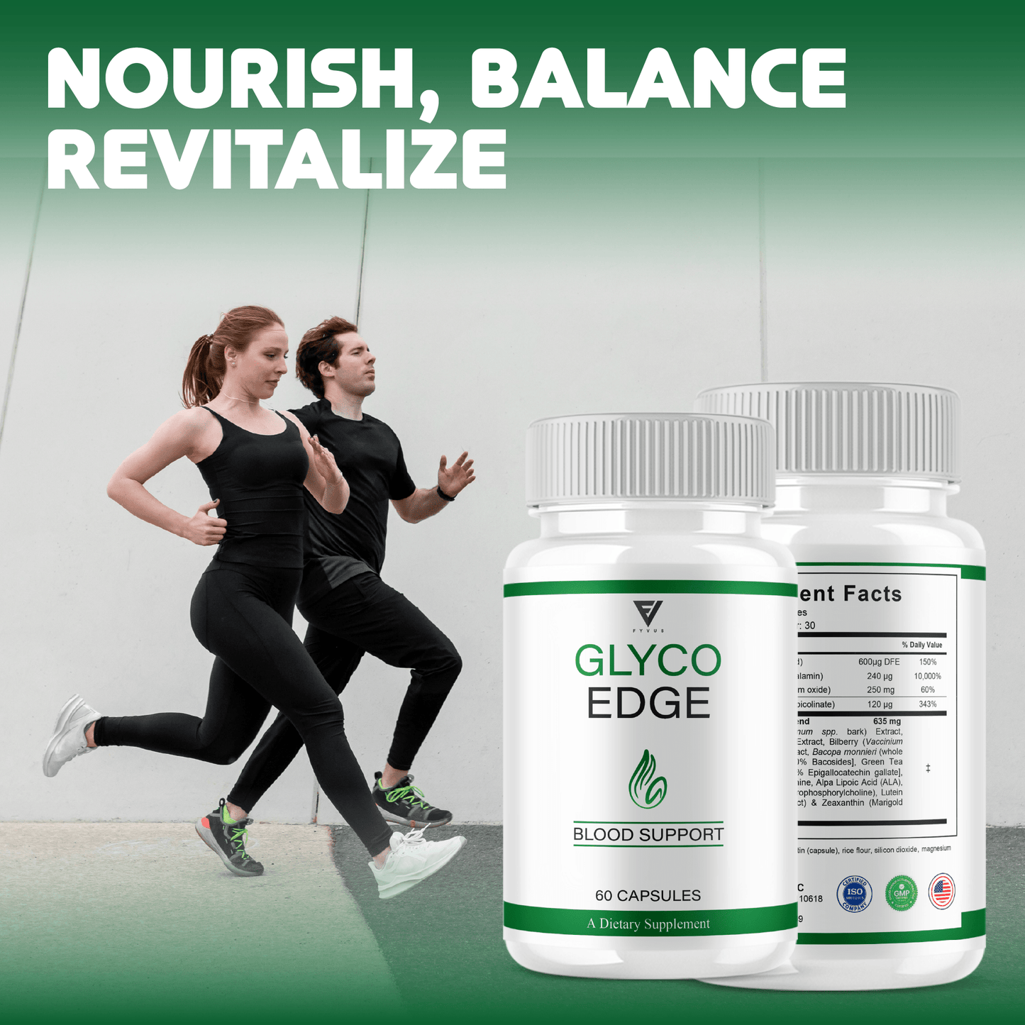 Glyco Edge Capsules - Vitamin Place - Blood Sugar Capsules