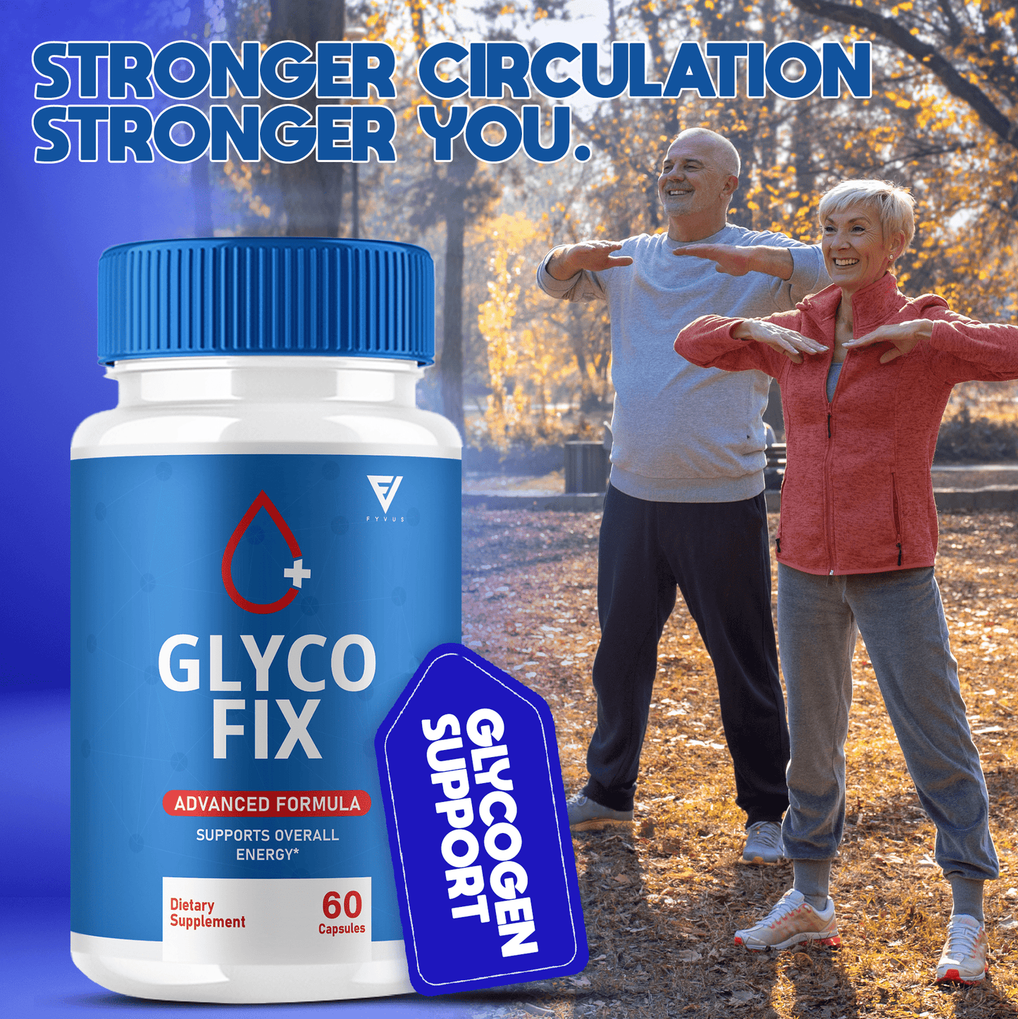 Glyco Fix Glycogen Support Capsules - Vitamin Place - Blood Sugar Capsules