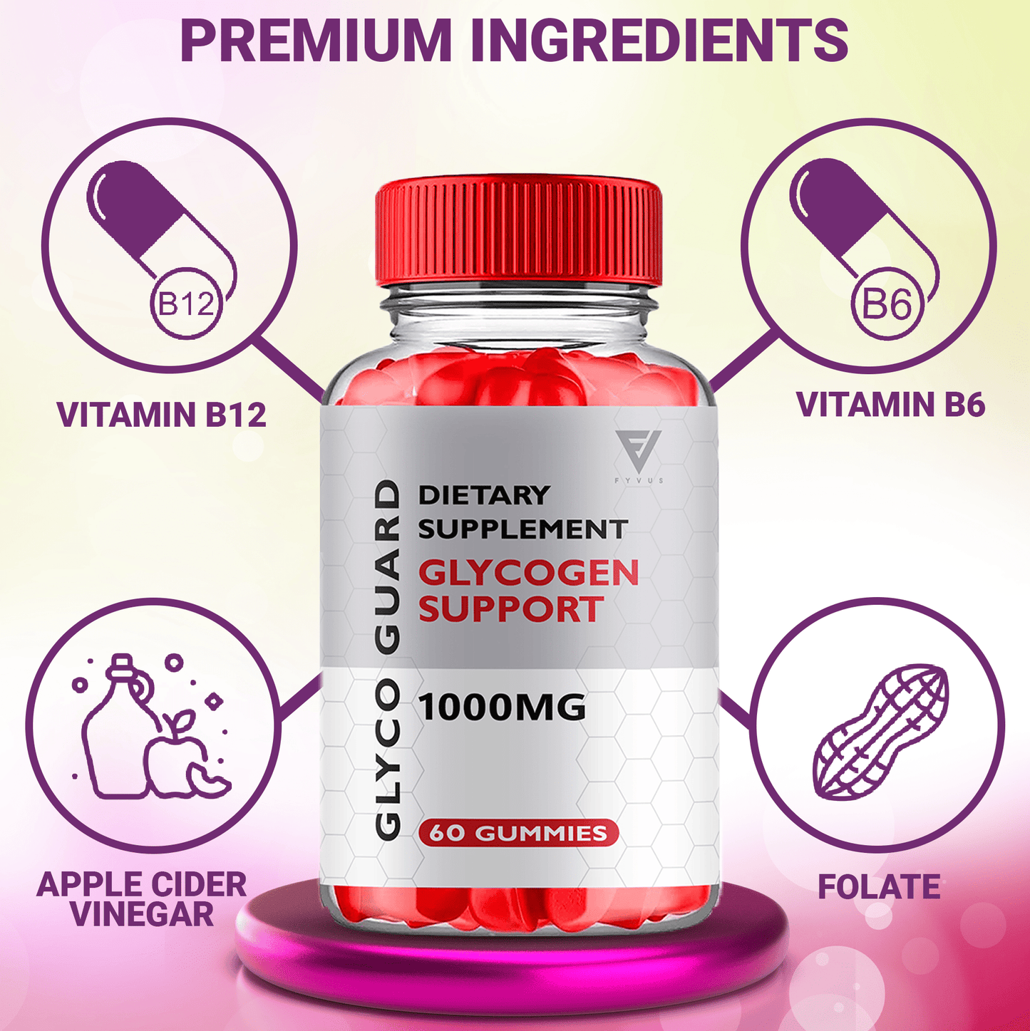 Glyco Guard Keto ACV Gummies - Vitamin Place