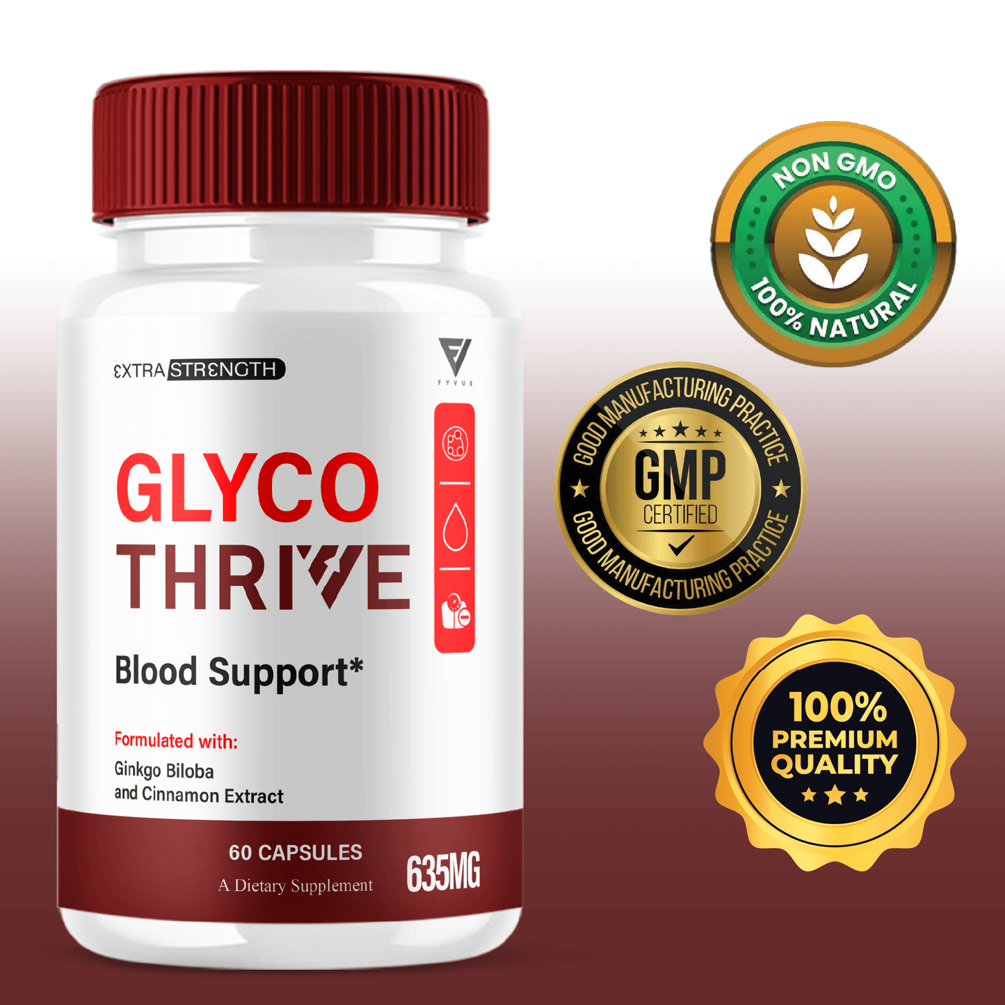 Glyco Thrive Capsules - Vitamin Place - Circulation & Wellness Support