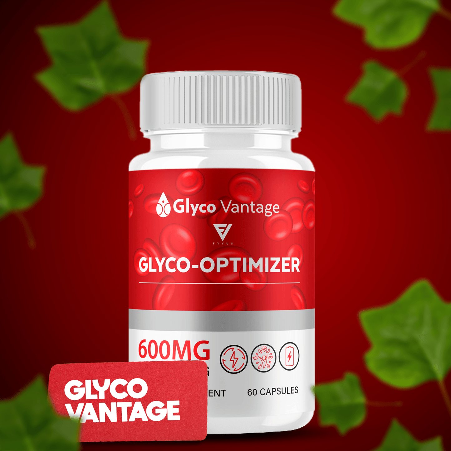 Glyco Vantage Glycogen Support Capsules - Vitamin Place - Blood Sugar Capsules