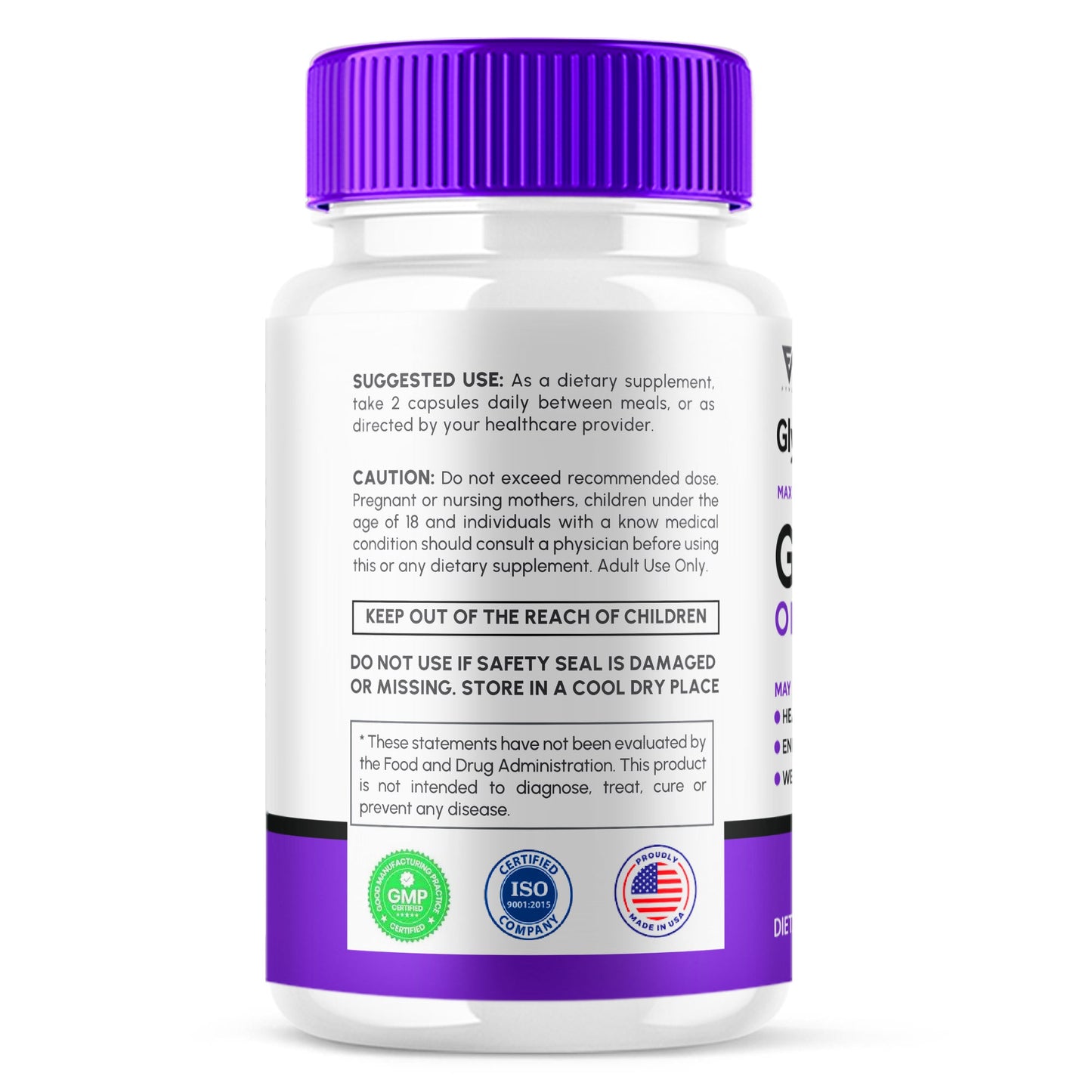 GlycoBoost Glycogen Support Capsules - Vitamin Place - Blood Sugar Capsules