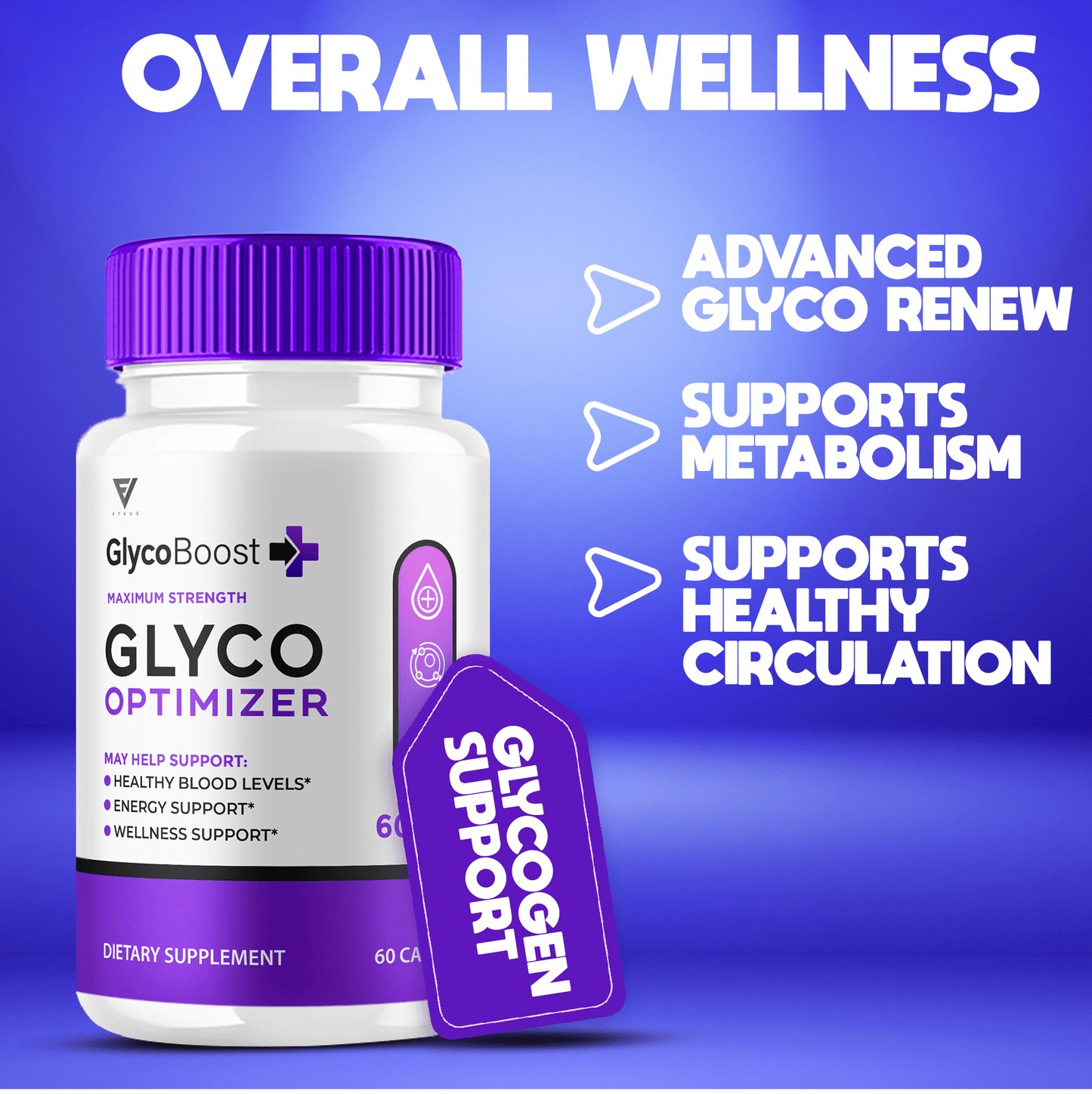 GlycoBoost Glycogen Support Capsules - Vitamin Place - Blood Sugar Capsules
