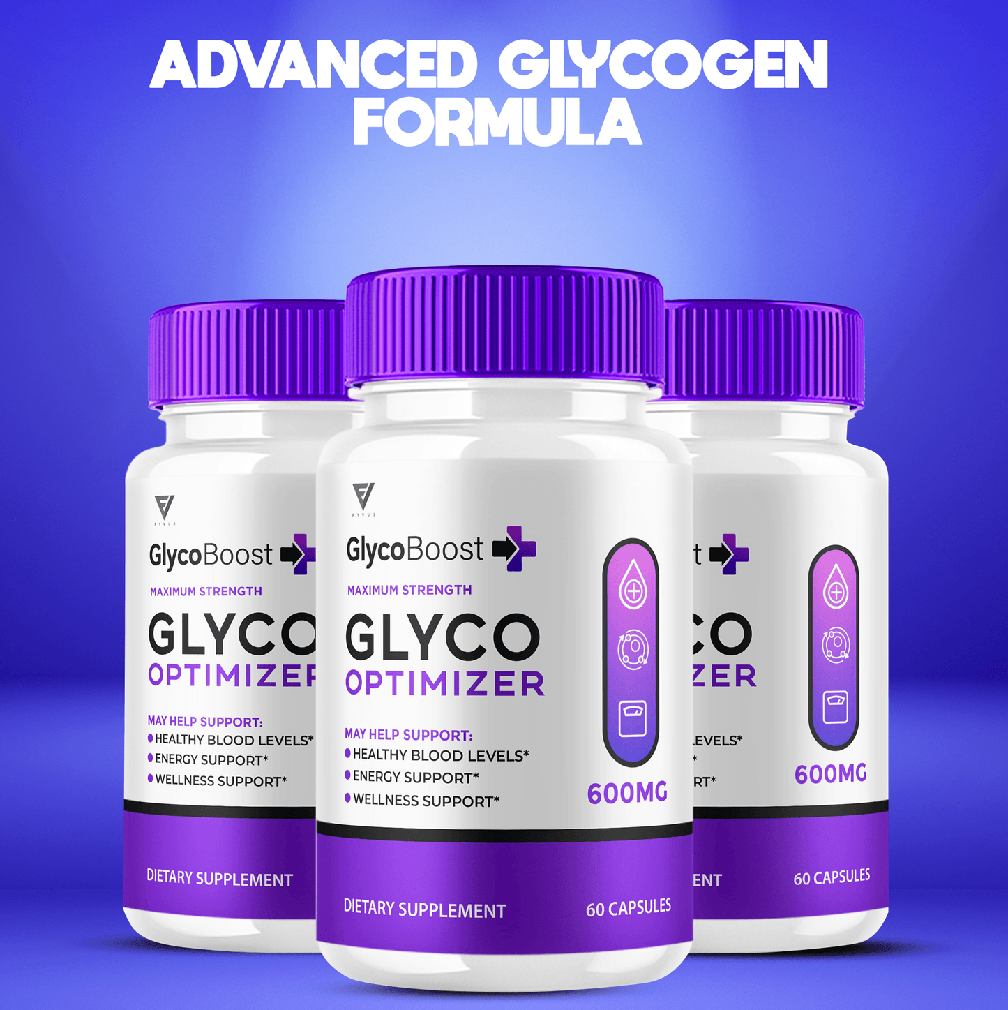 GlycoBoost Glycogen Support Capsules - Vitamin Place - Blood Sugar Capsules