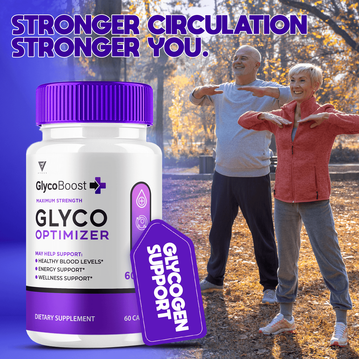 GlycoBoost Glycogen Support Capsules - Vitamin Place - Blood Sugar Capsules