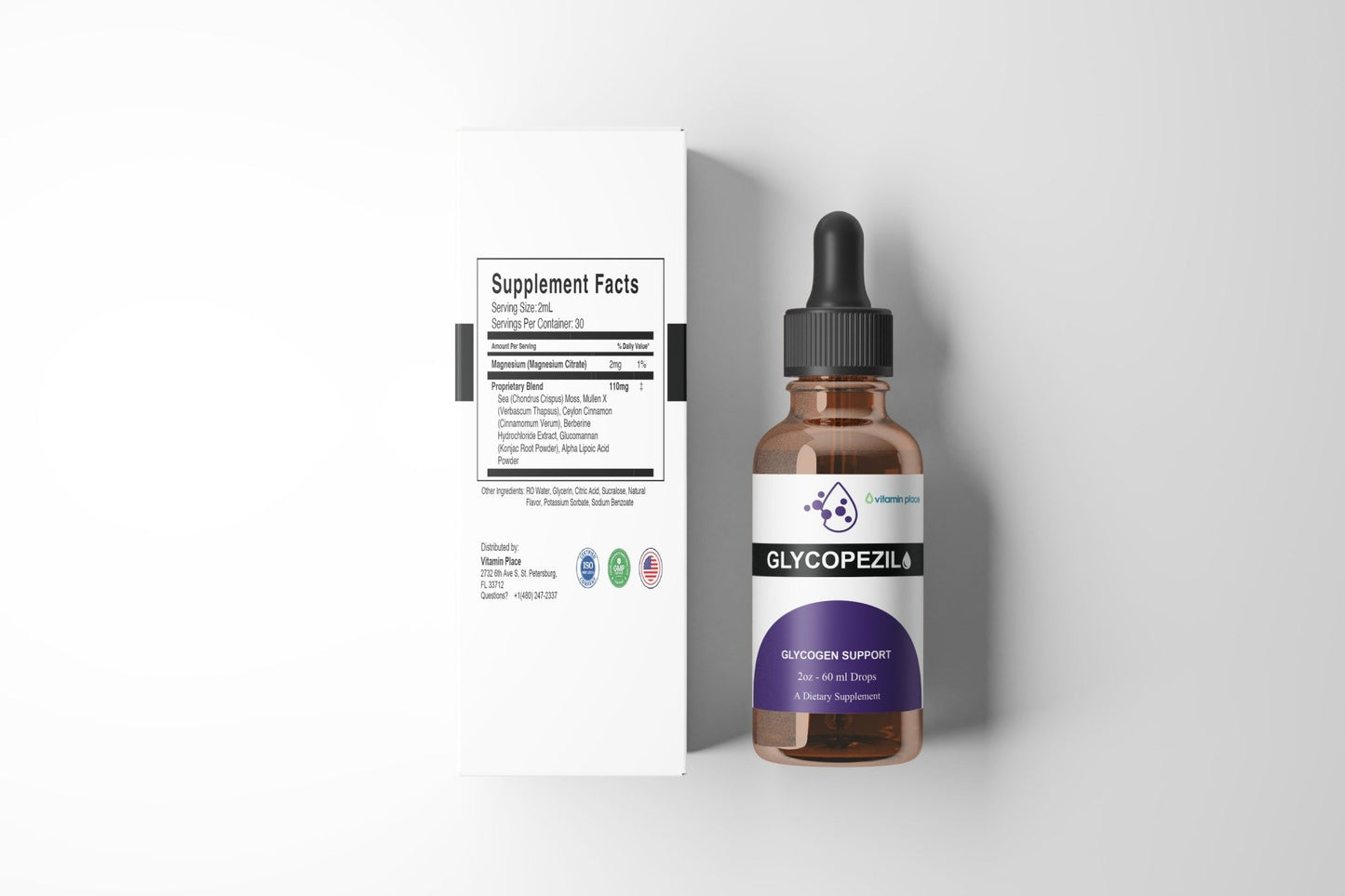 Glycopezil Drops - Vitamin Place - Energy & Circulation