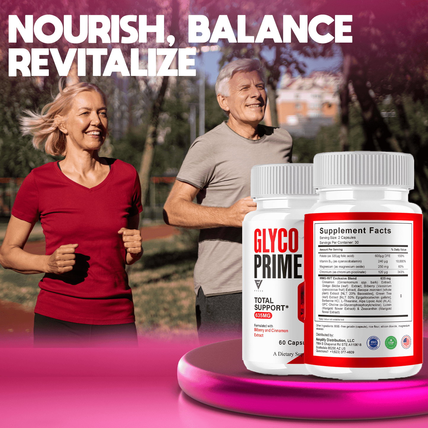 GlycoPrime Glycogen Capsules - Vitamin Place - Blood Sugar Capsules