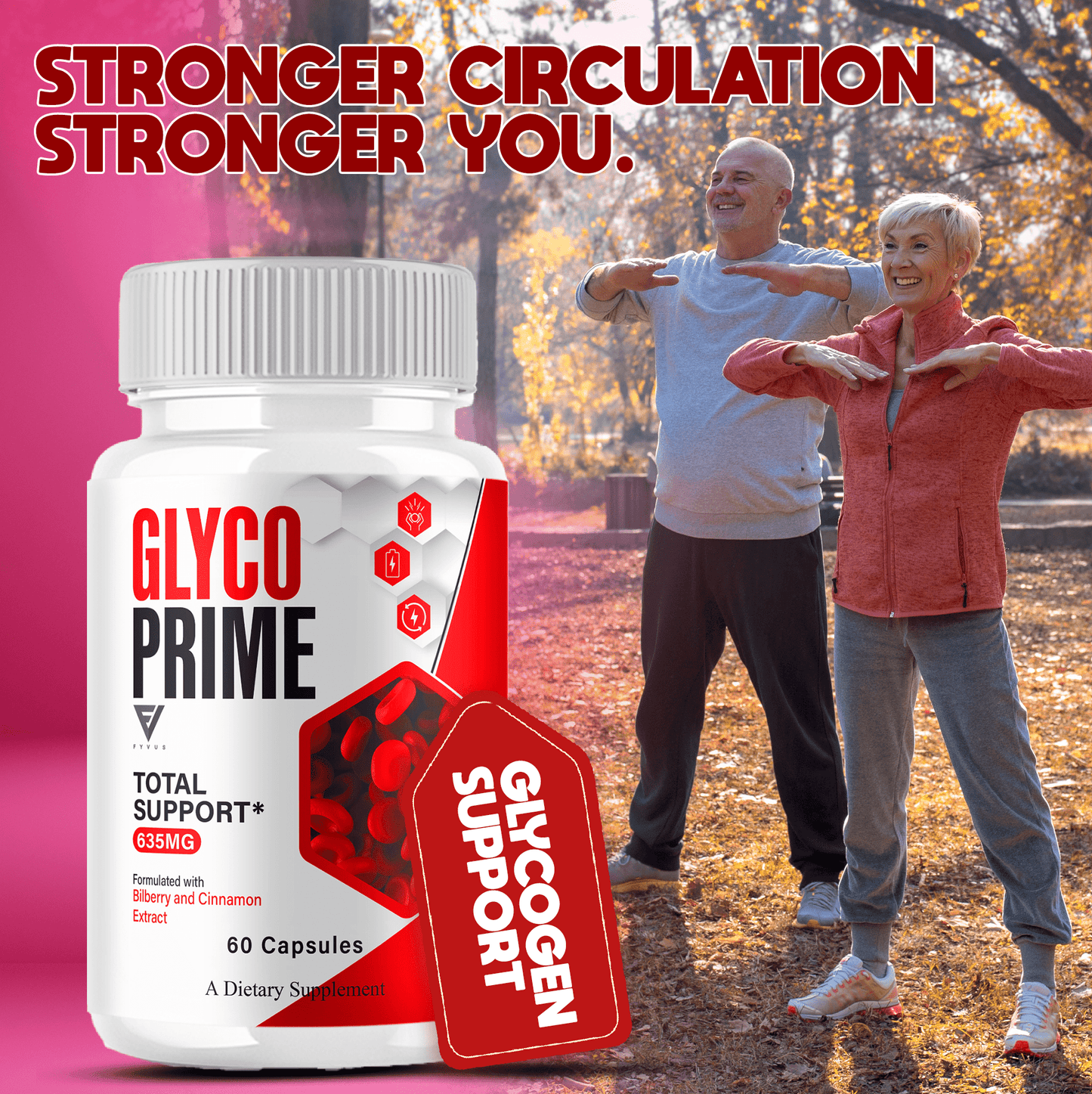 GlycoPrime Glycogen Capsules - Vitamin Place - Blood Sugar Capsules