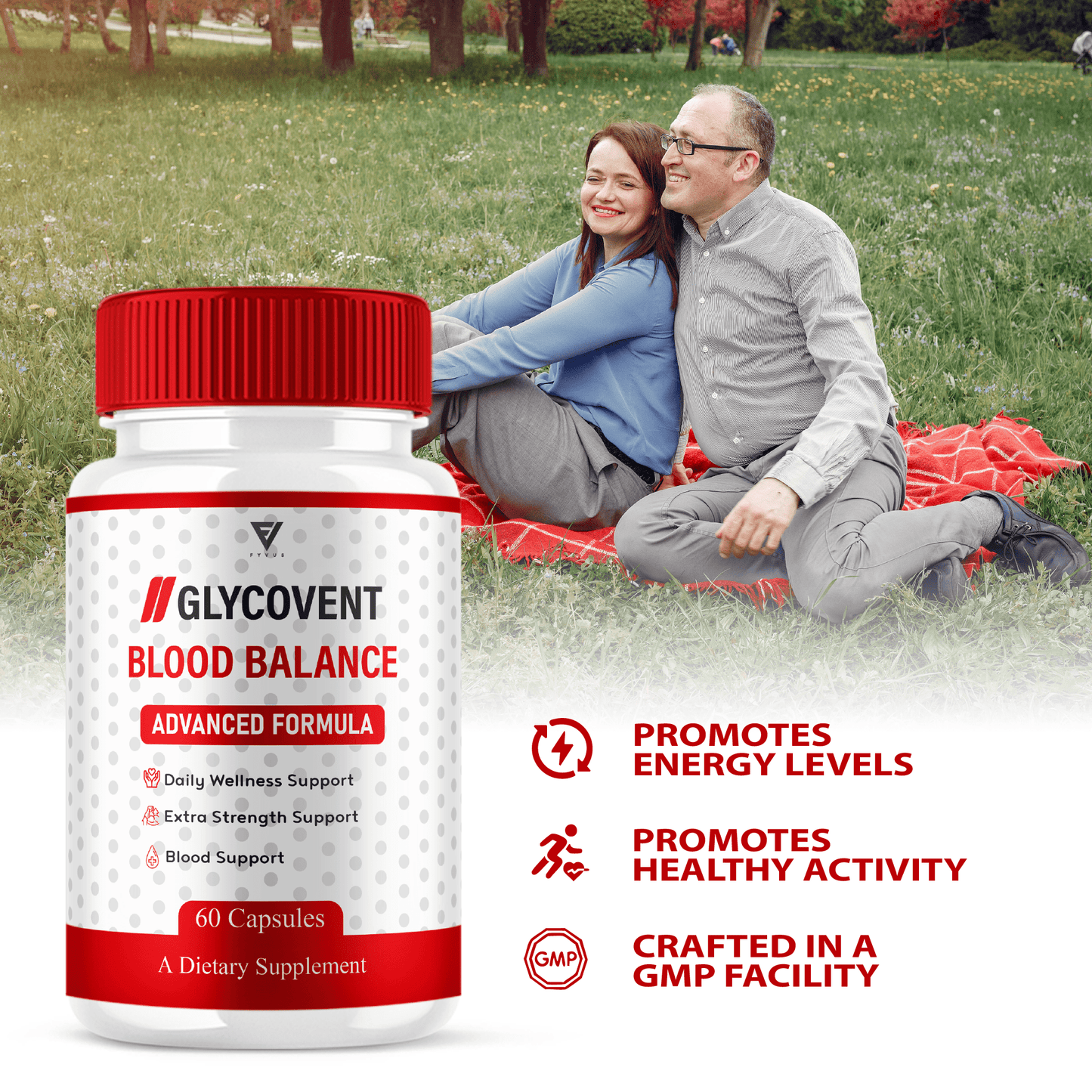 Glycovent Capsules - Vitamin Place - Energy & Circulation