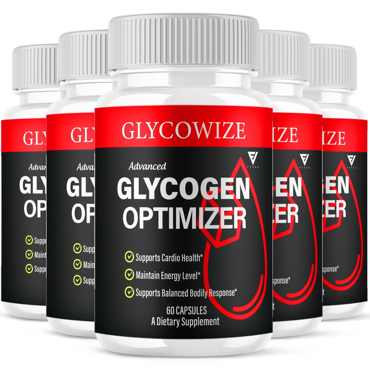 Glycowize Glycogen Support Capsules - Vitamin Place - Blood Sugar Capsules
