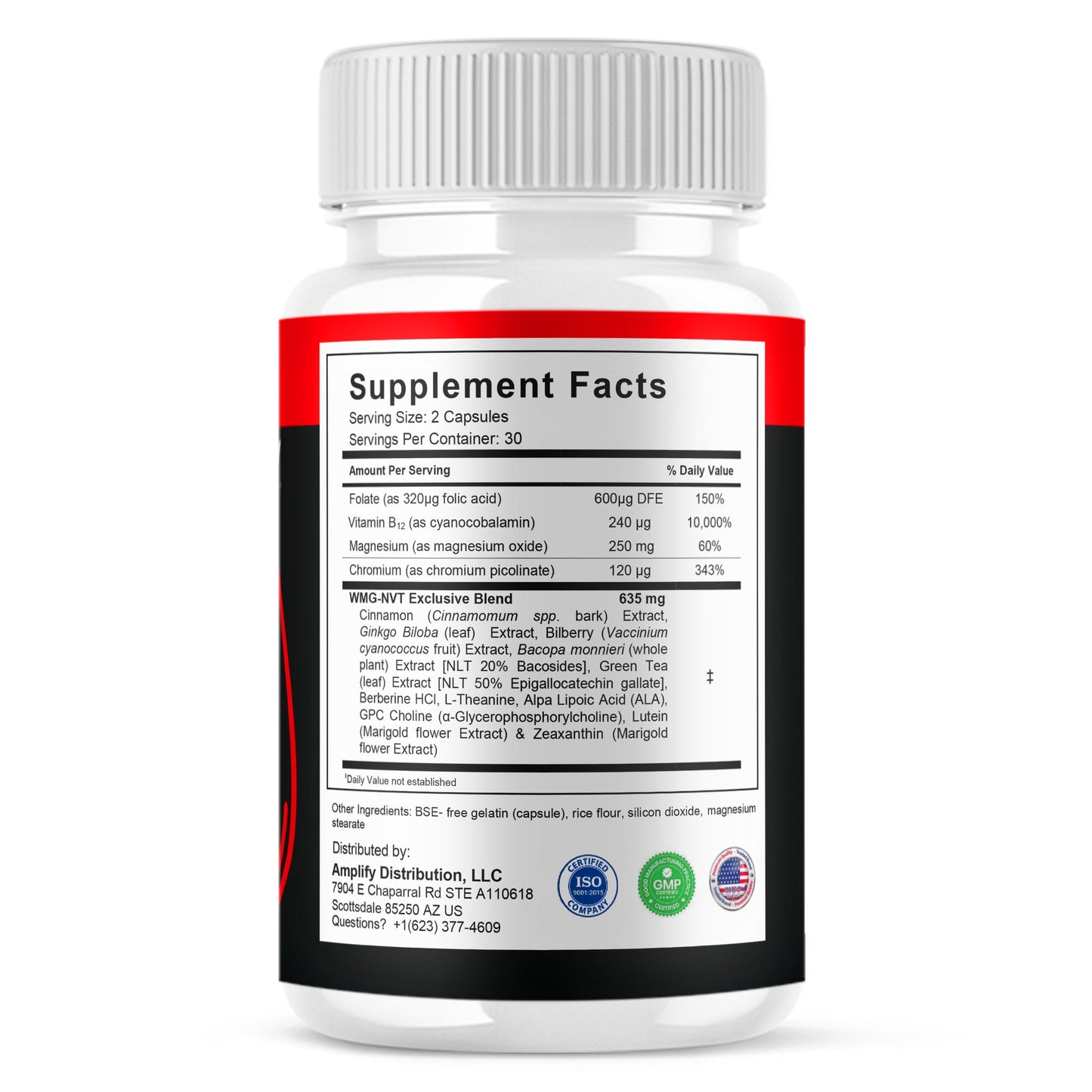 Glycowize Glycogen Support Capsules - Vitamin Place - Blood Sugar Capsules