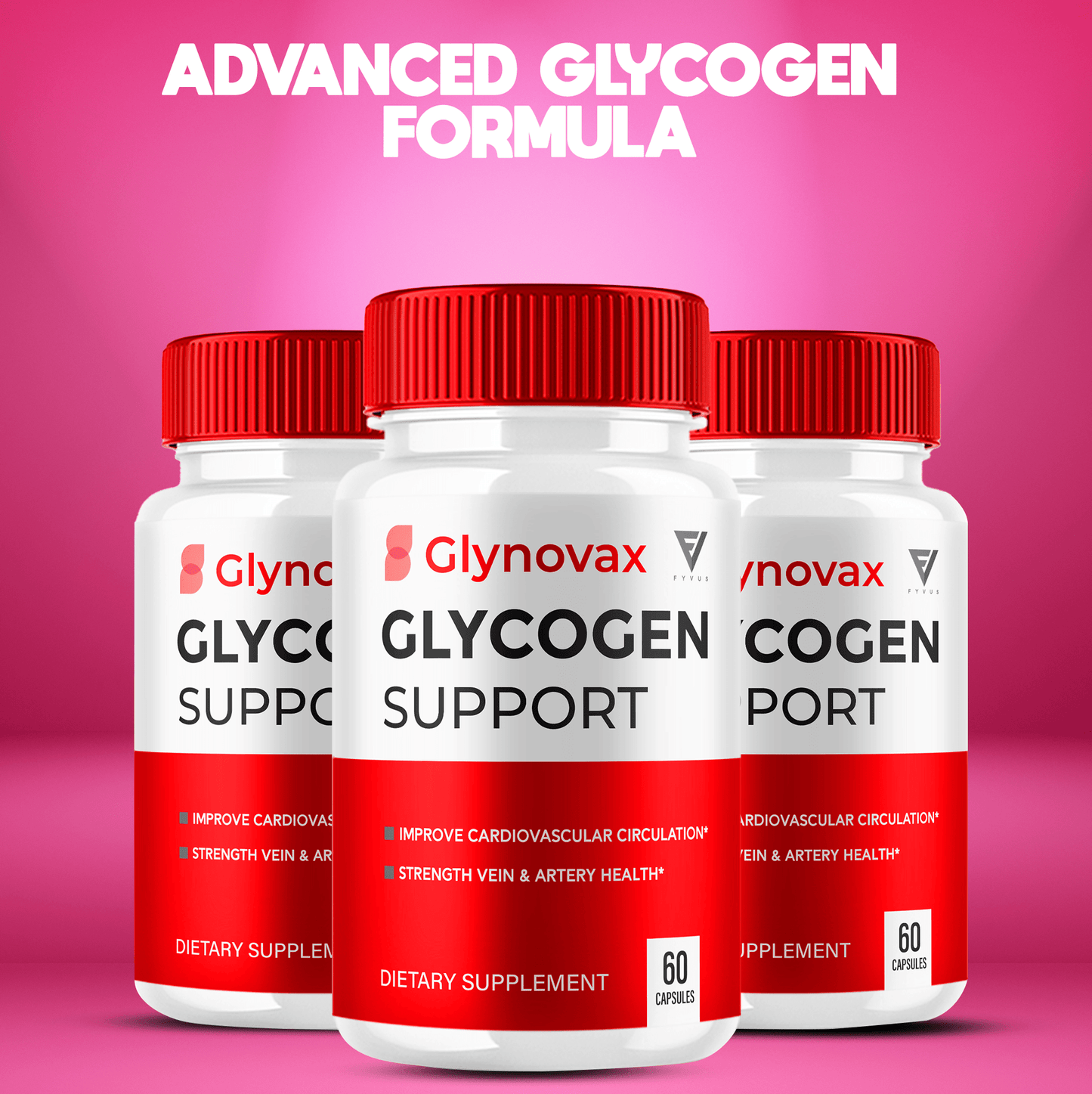 Glynovax Glycogen Support Capsules - Vitamin Place - Blood Sugar Capsules