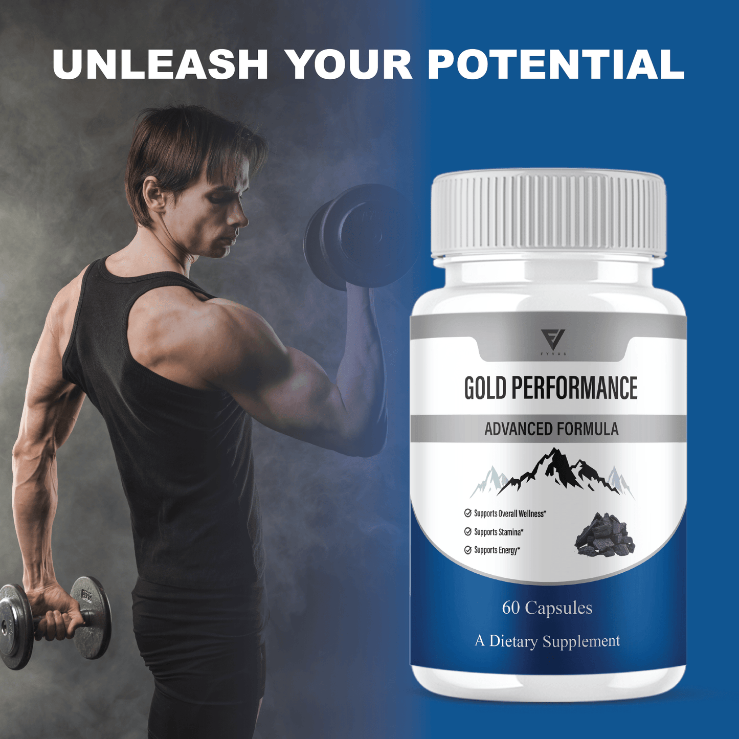 Gold Performance Capsules - Vitamin Place - Sports Nutrition