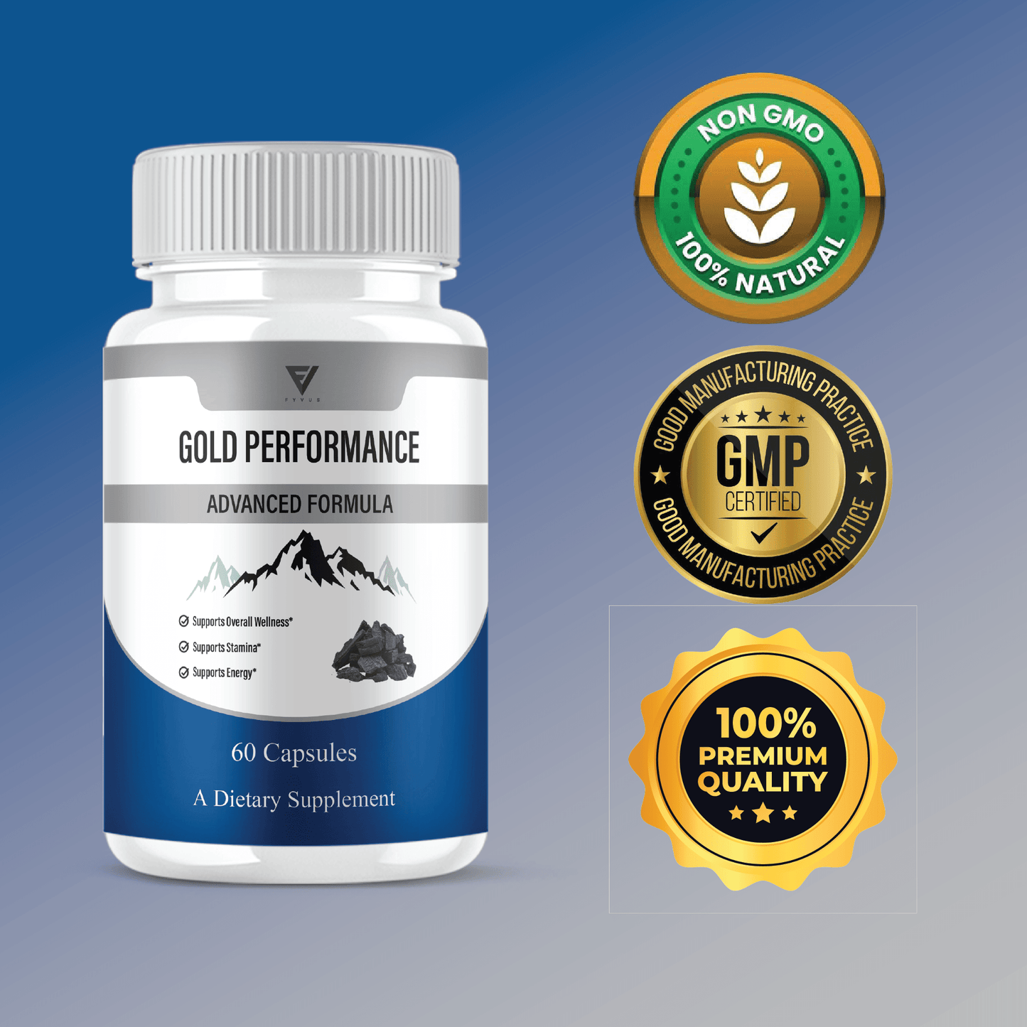 Gold Performance Capsules - Vitamin Place - Sports Nutrition