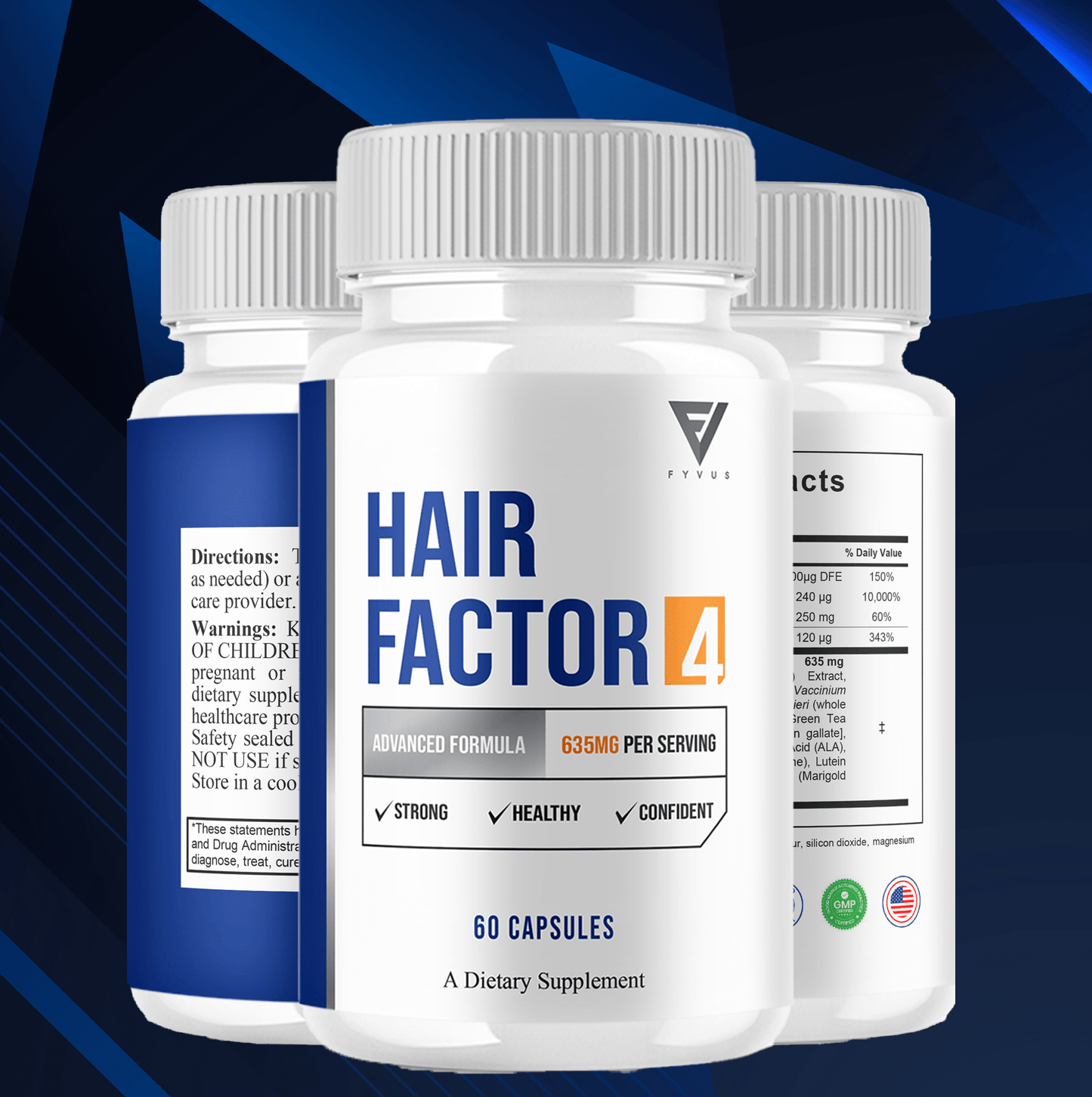 Hair Factor 4 Capsules - Vitamin Place