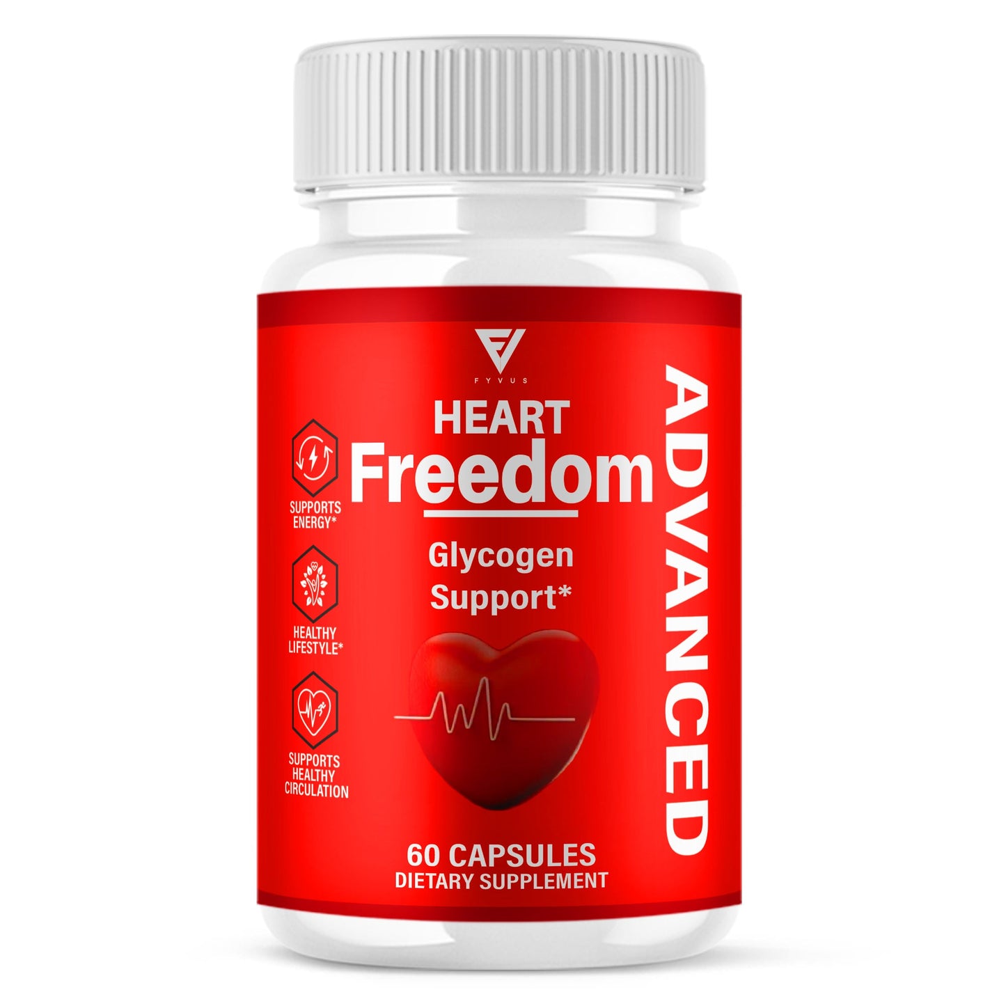 Heart Freedom Glycogen Support Capsules - Vitamin Place