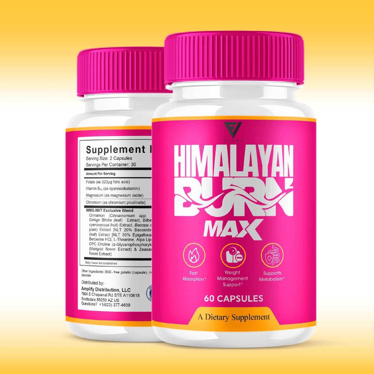 Himalayan Burn Max Capsules - Vitamin Place - Keto Capsules