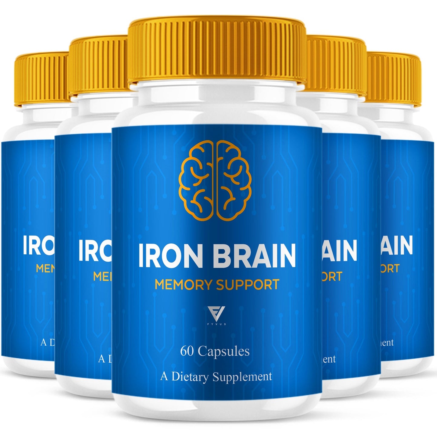 Iron Brain Capsules - Vitamin Place - Brain & Cognitive