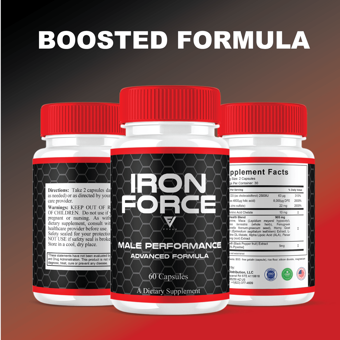 Iron Force Capsules - Vitamin Place - Sports Nutrition