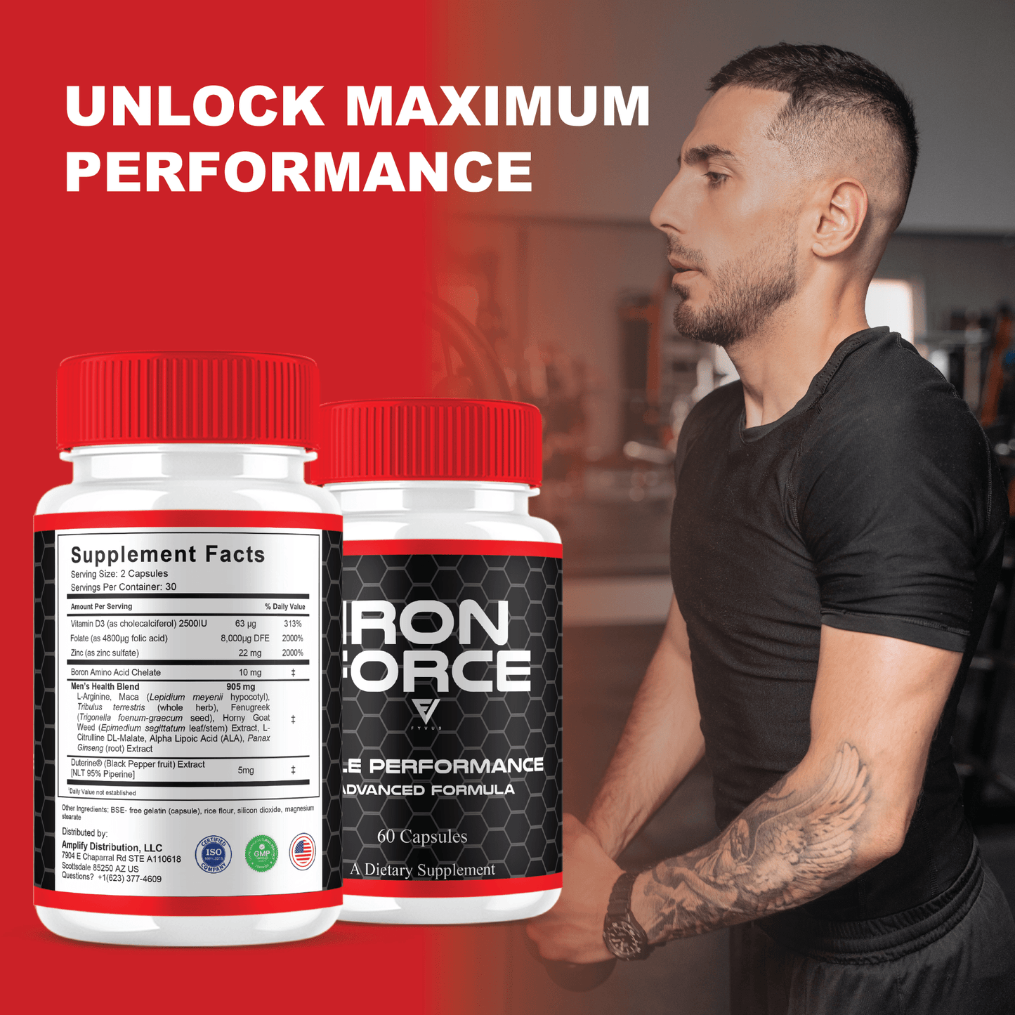 Iron Force Capsules - Vitamin Place - Sports Nutrition