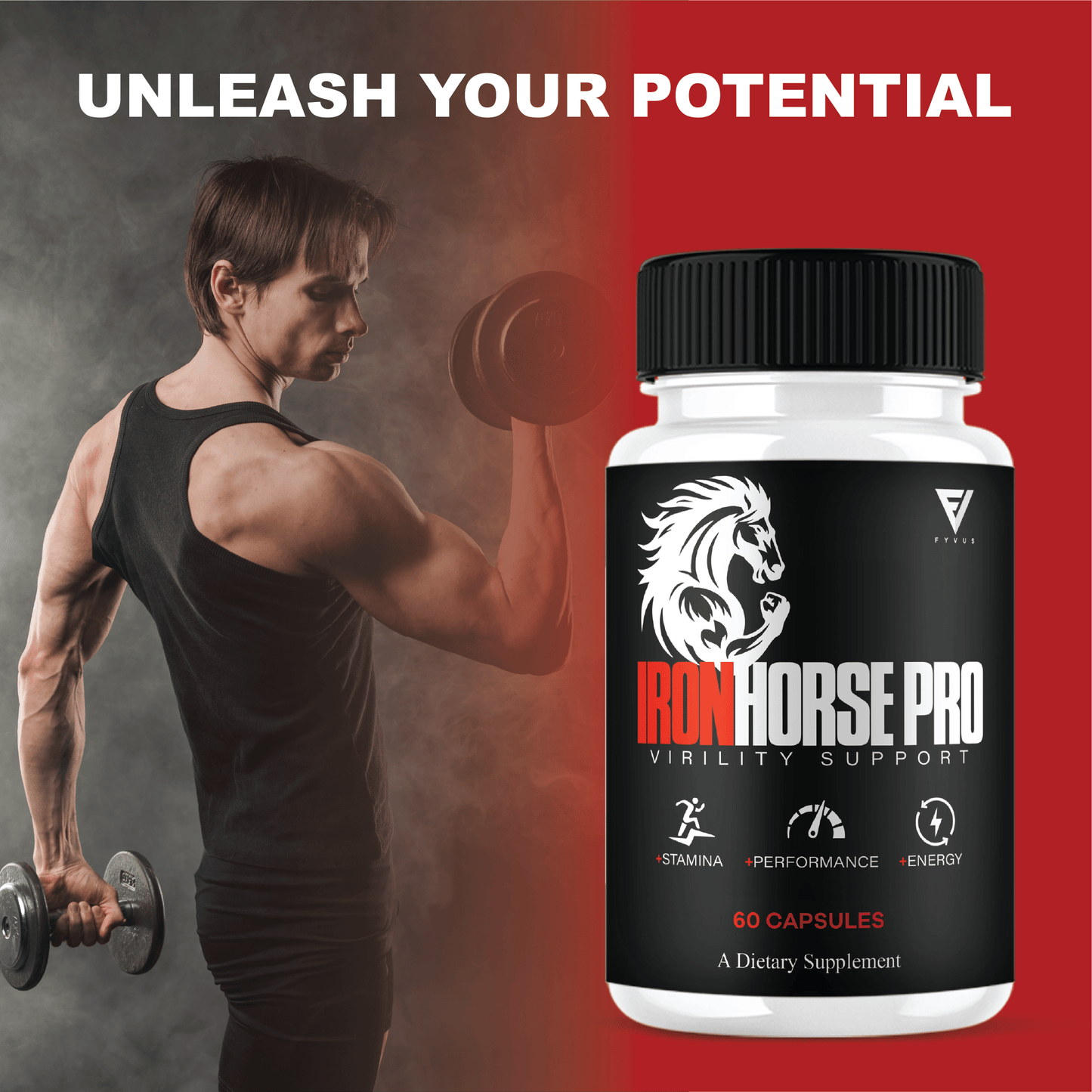 Iron Horse Capsules - Vitamin Place - Men's Health