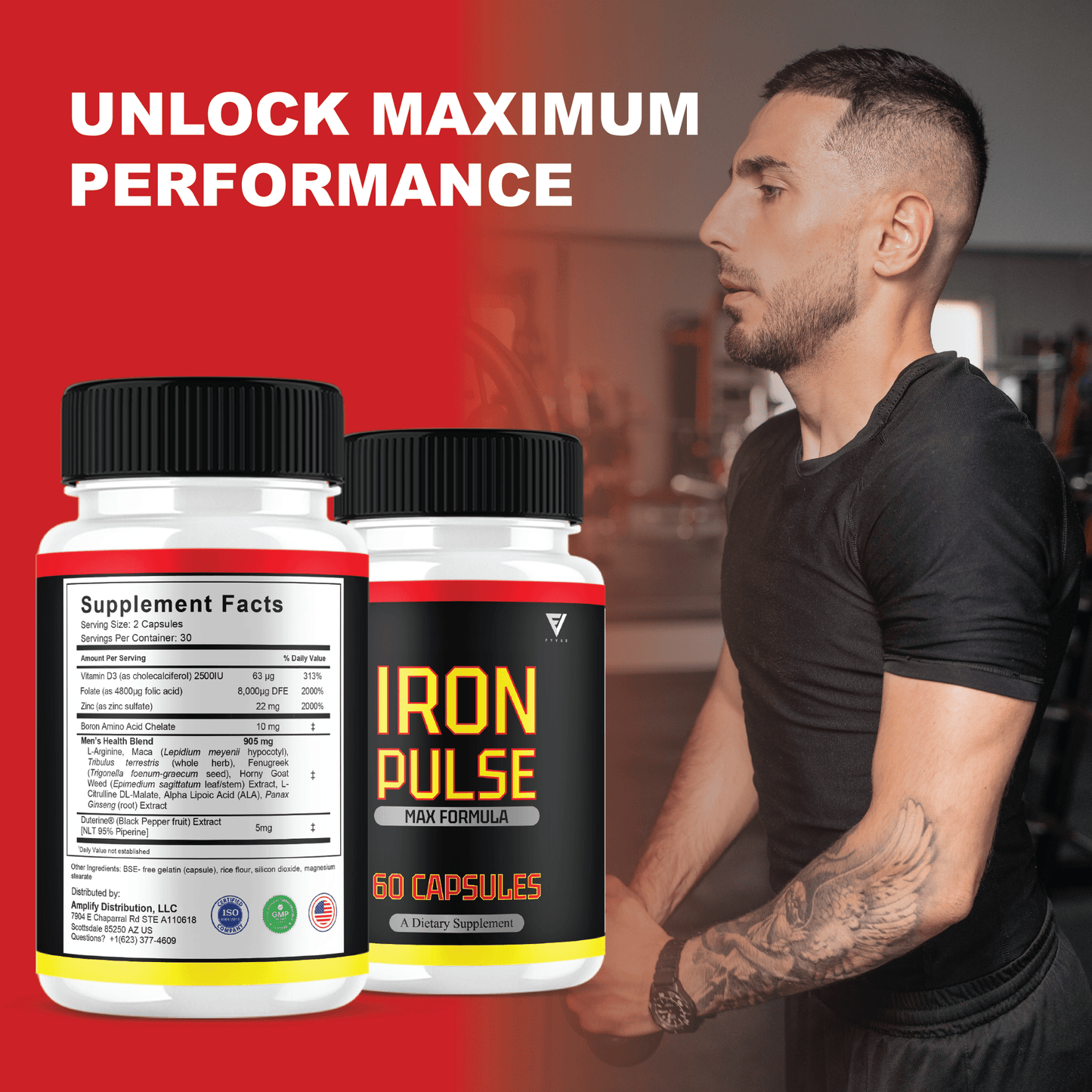 Iron Pulse Capsules - Vitamin Place - Sports Nutrition