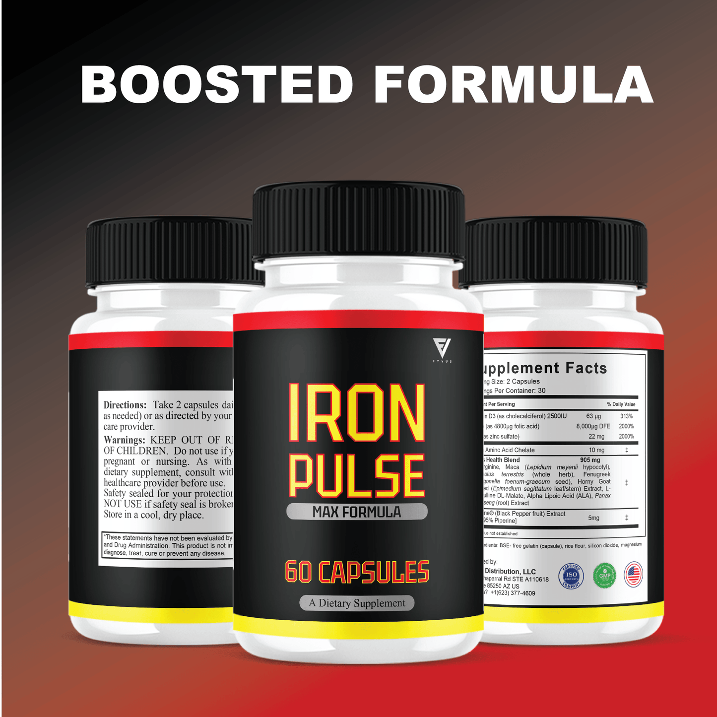 Iron Pulse Capsules - Vitamin Place - Sports Nutrition